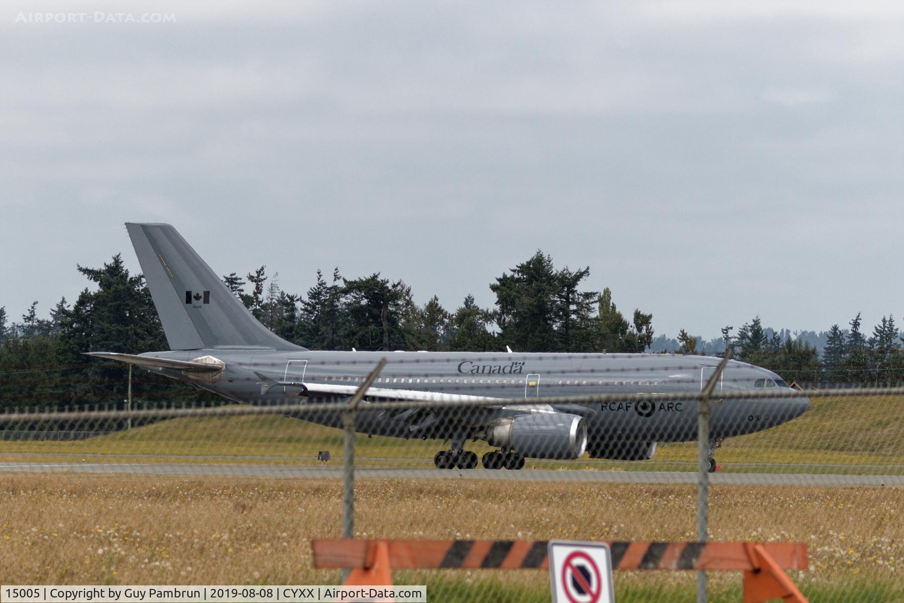 15005, 1987 Airbus CC-150 Polaris (A310-304(F)) C/N 441, Just arrived for the Abbotsford Airshow