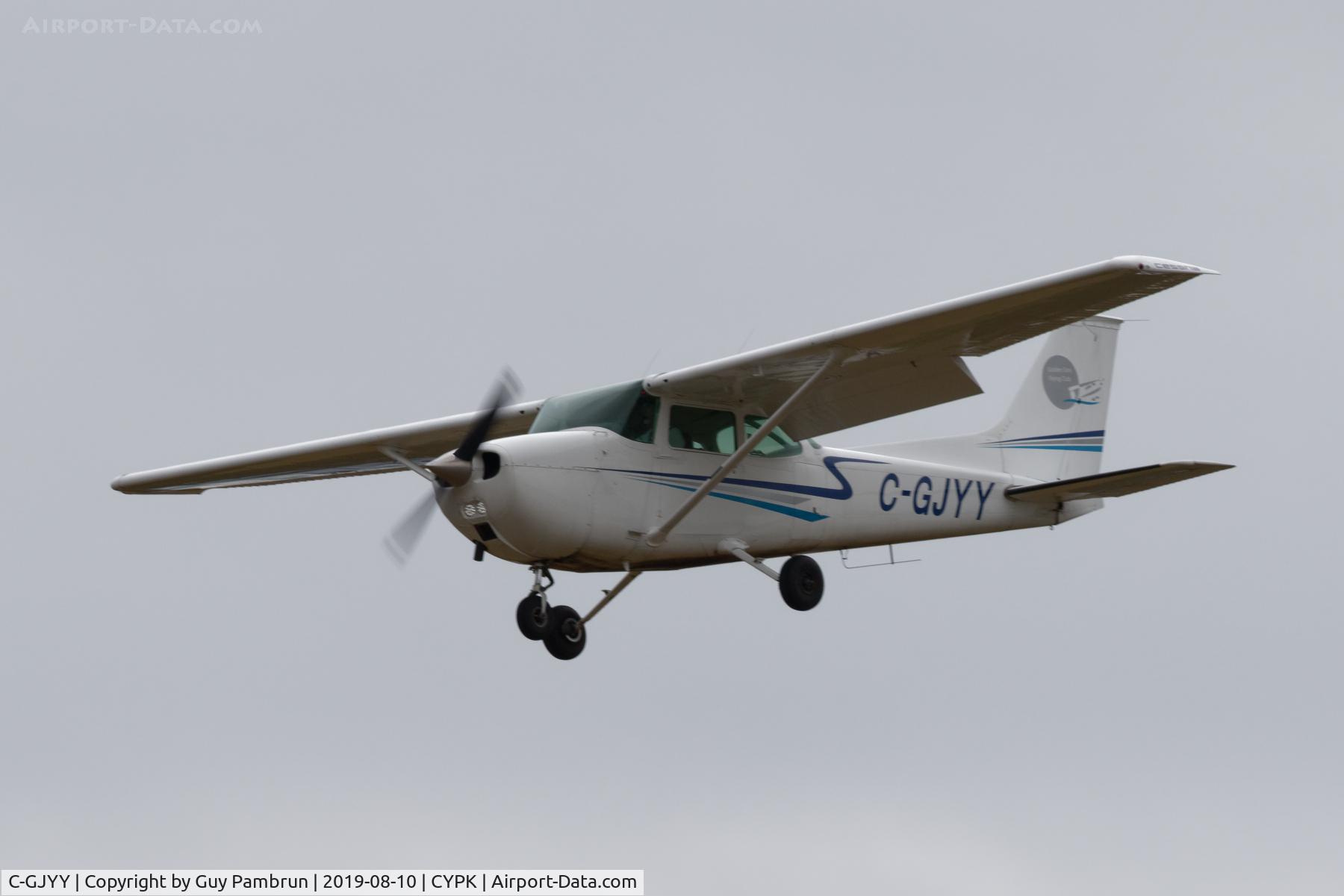 C-GJYY, 1973 Cessna 172M C/N 17262547, Landing