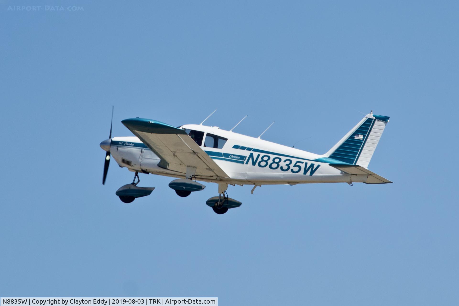 N8835W, 1964 Piper PA-28-235 C/N 28-10383, Truckee Airport California 2019.