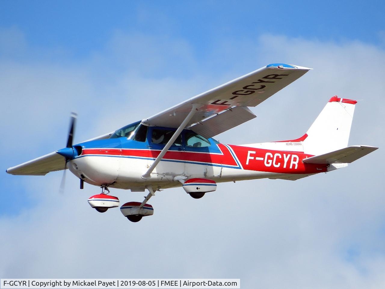 F-GCYR, Reims F172P C/N 2104, Landing rwy 14