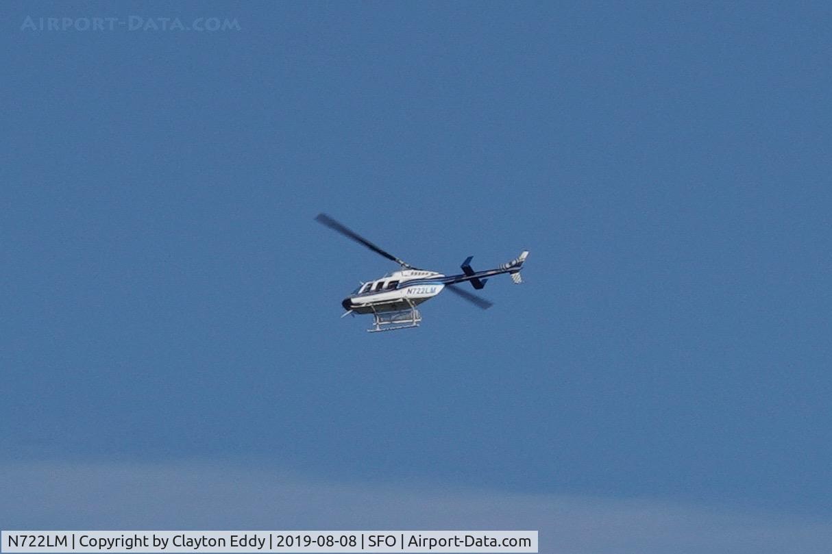N722LM, 1994 Bell 206L-4 LongRanger IV LongRanger C/N 52111, SFO 2019.
