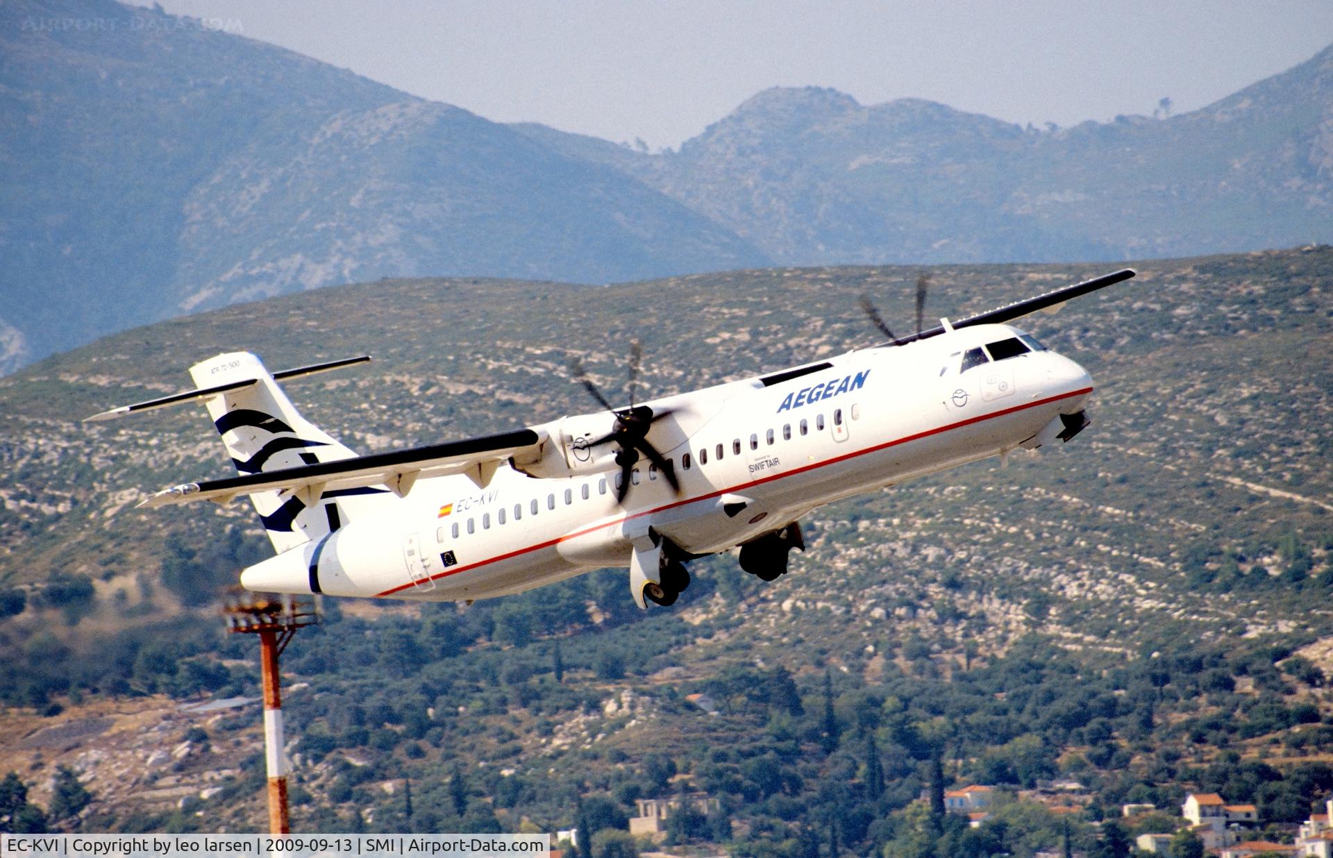 EC-KVI, 2008 ATR 72-212A C/N 824, Samos 13.9.2009