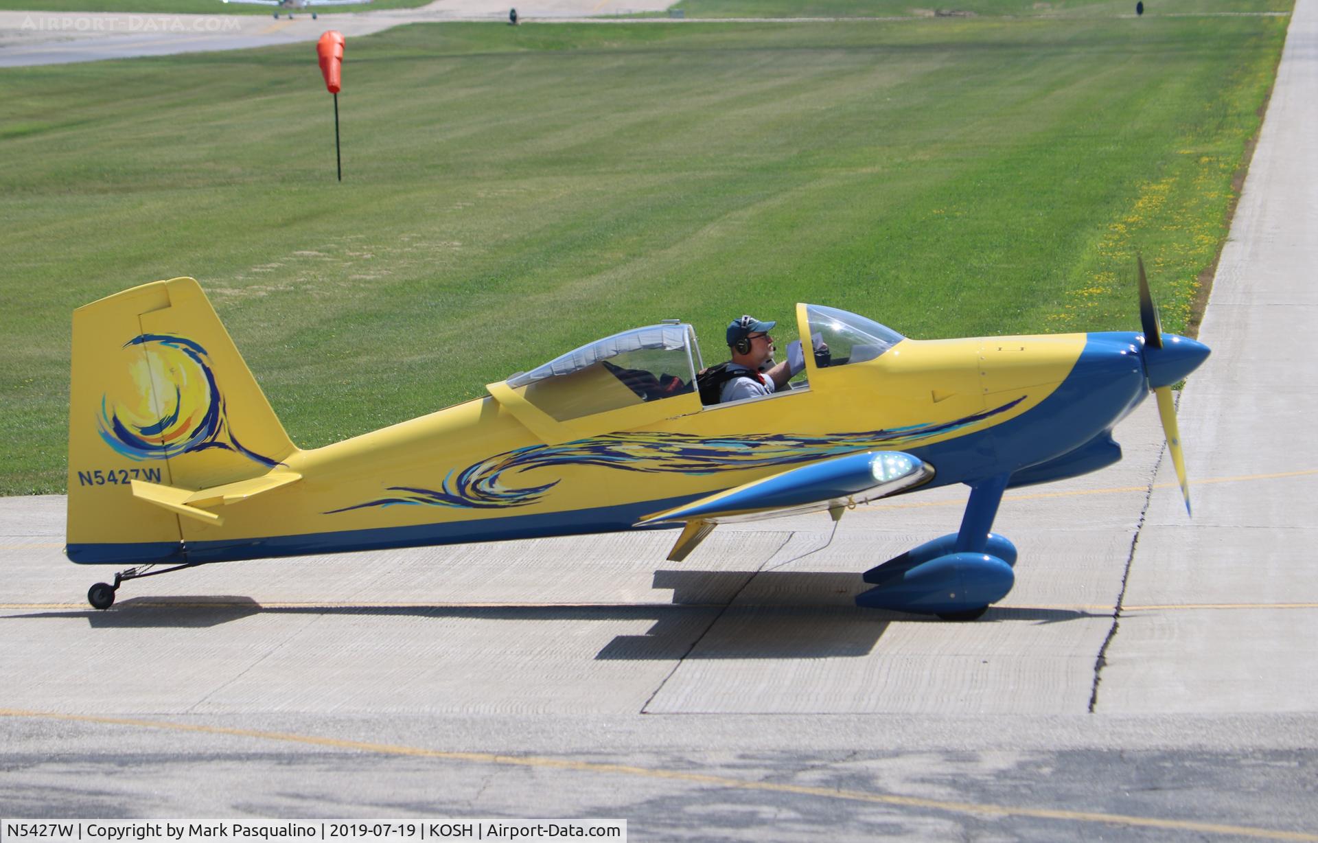 N5427W, 2017 Vans RV-7 C/N 74473, Vans RV-7