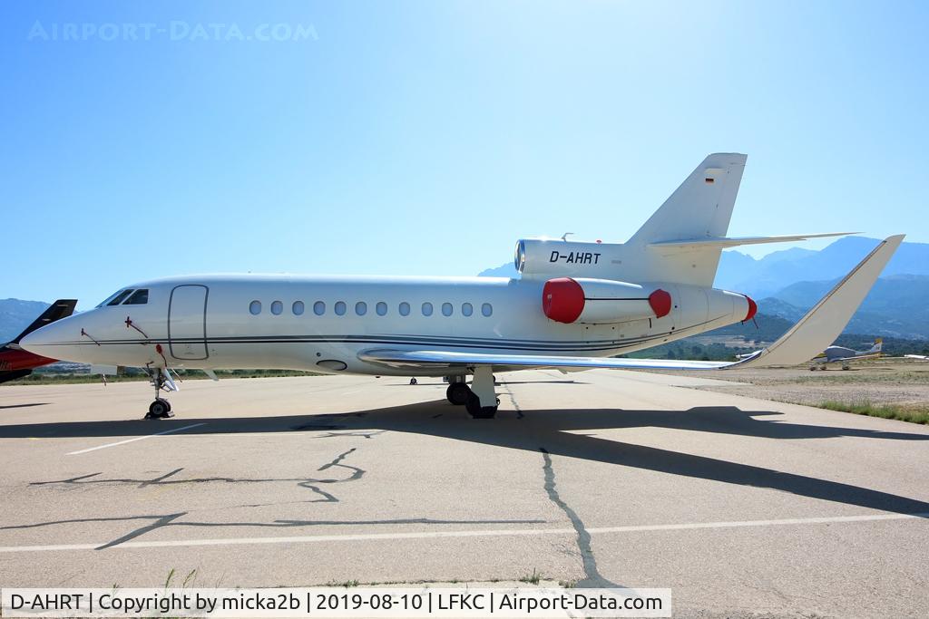 D-AHRT, 2013 Dassault Falcon 900LX C/N 266, Parked