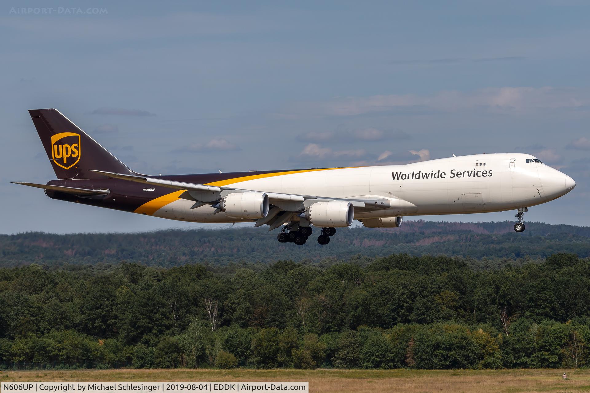 N606UP, 2017 Boeing 747-8F C/N 64253, N606UP - Boeing 747-8F - United Parcel Service (UPS)