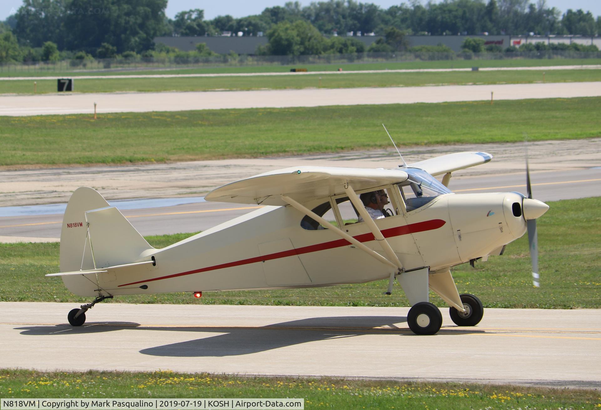 N818VM, 1955 Piper PA-22-150 C/N 22-3357, Piper PA-22-150