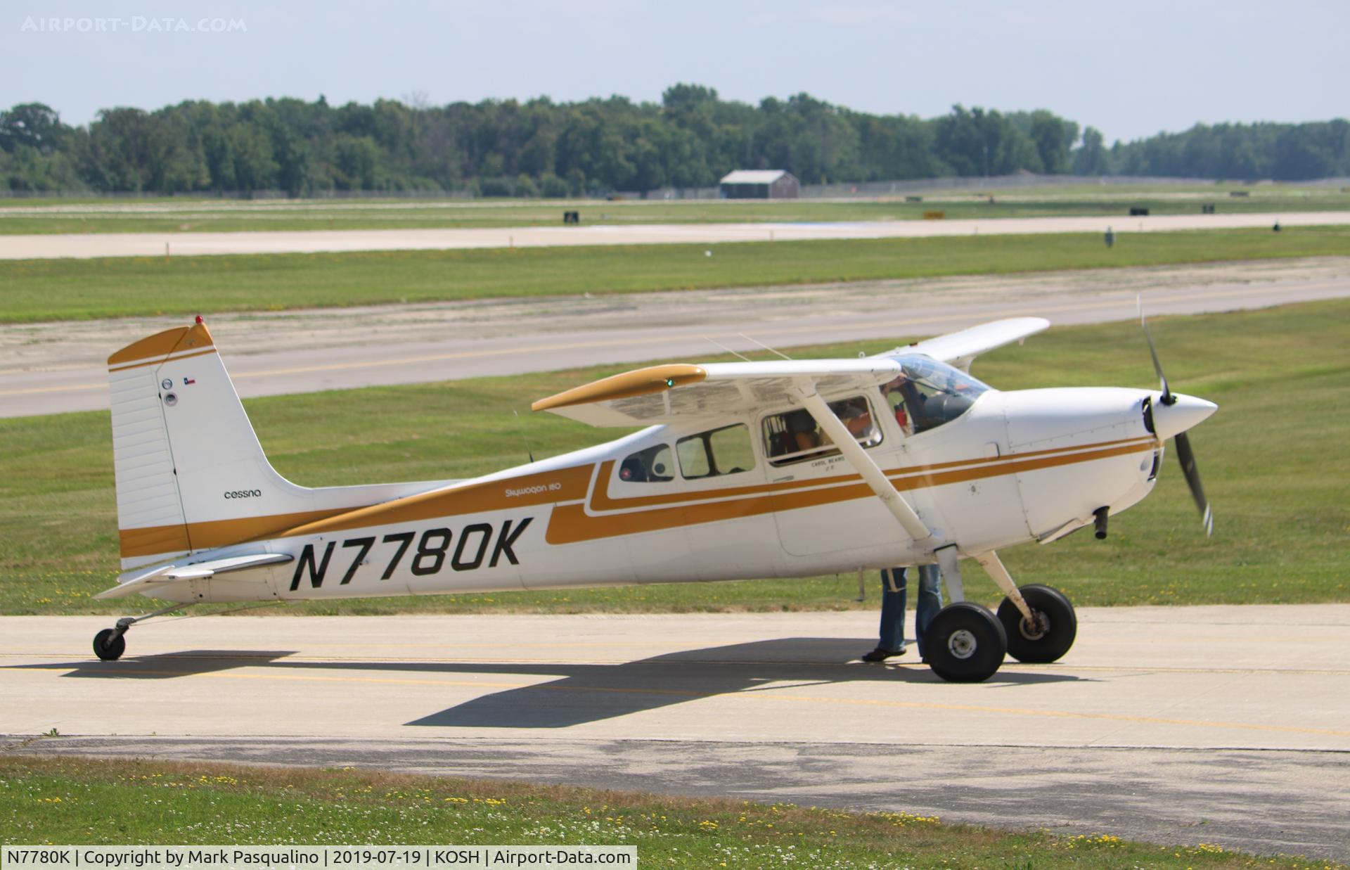 N7780K, 1976 Cessna 180J C/N 18052729, Cessna 180J
