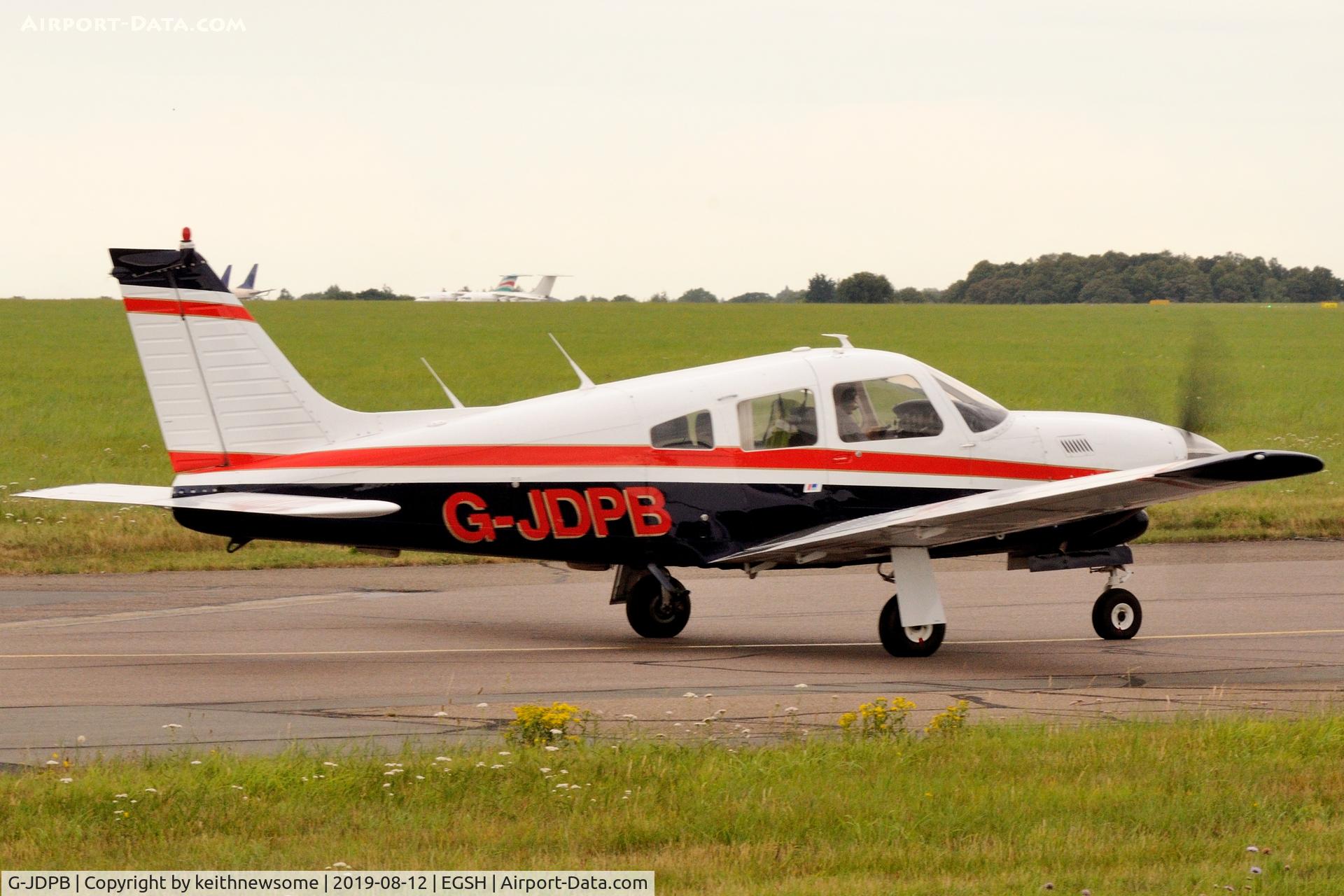 G-JDPB, 1978 Piper PA-28R-201T Cherokee Arrow III C/N 28R-7803024, Return Visitor.