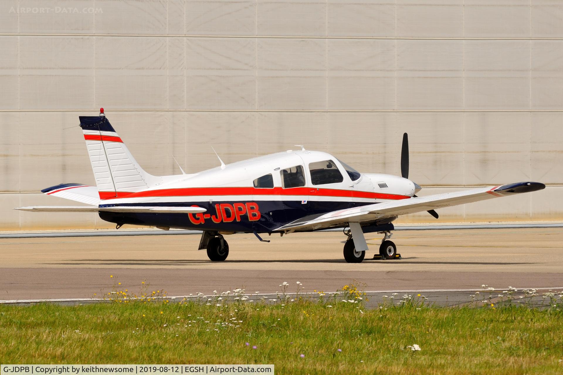 G-JDPB, 1978 Piper PA-28R-201T Cherokee Arrow III C/N 28R-7803024, Return Visitor.