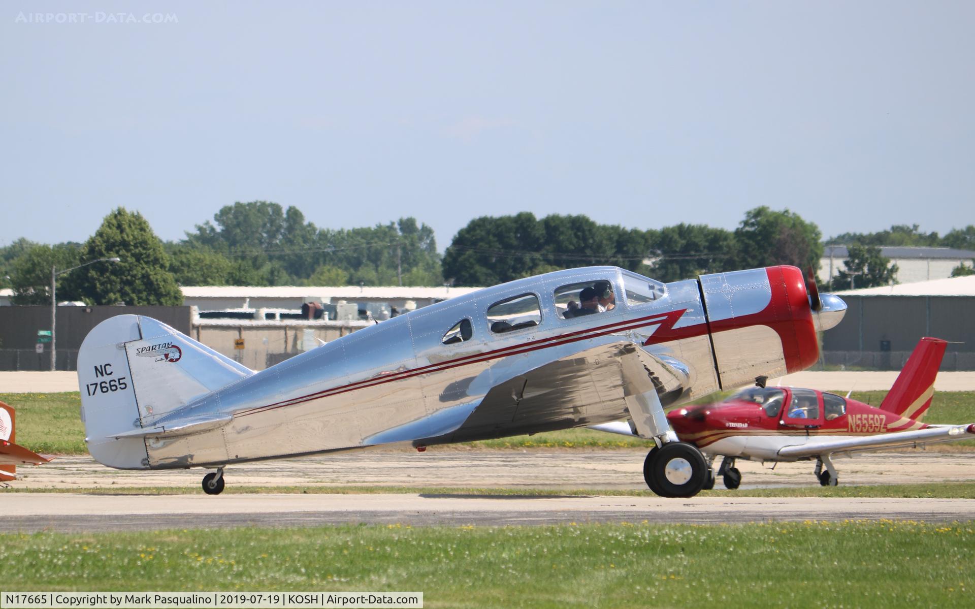 N17665, 1940 Spartan 7W Executive C/N 31, Spartan 7W