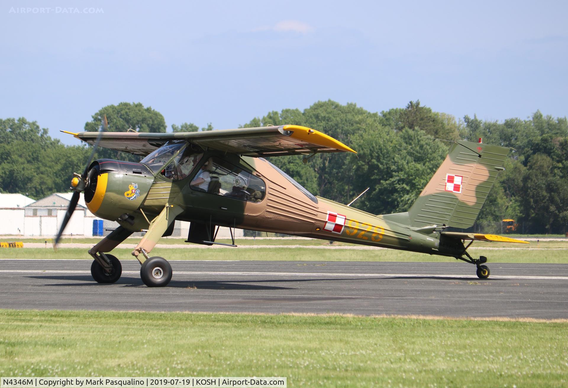 N4346M, PZL-Okecie PZL-104 Wilga 80 C/N CF21910928, PZL-104 Wilga 80