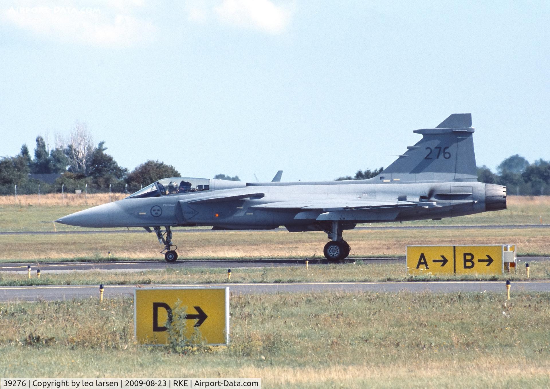 39276, Saab JAS-39C Gripen C/N 39276, Roskilde Air Show 23.8.2009