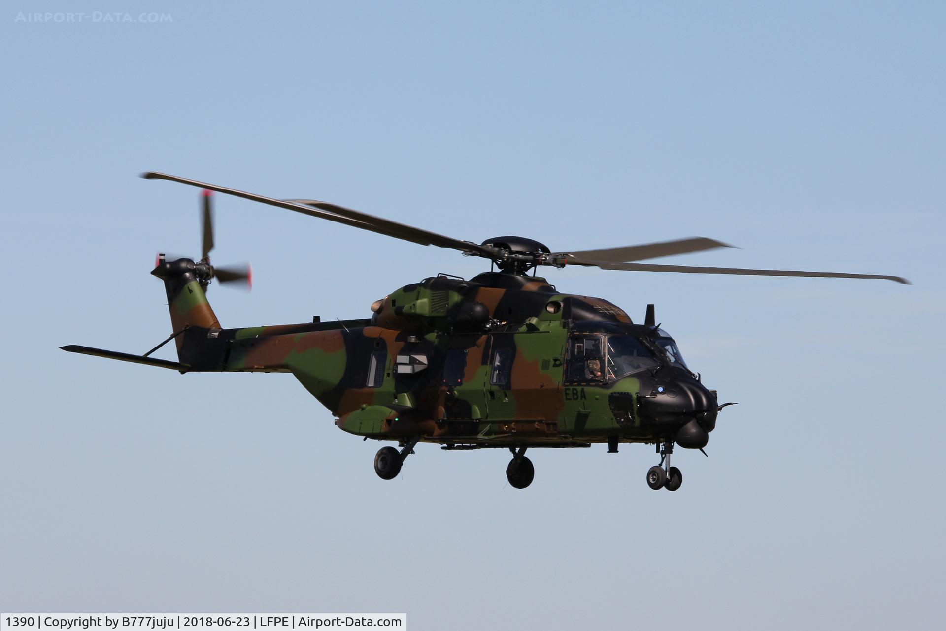 1390, 2017 NHI NH-90 TTH Caiman C/N 1390, at Meaux Airshow