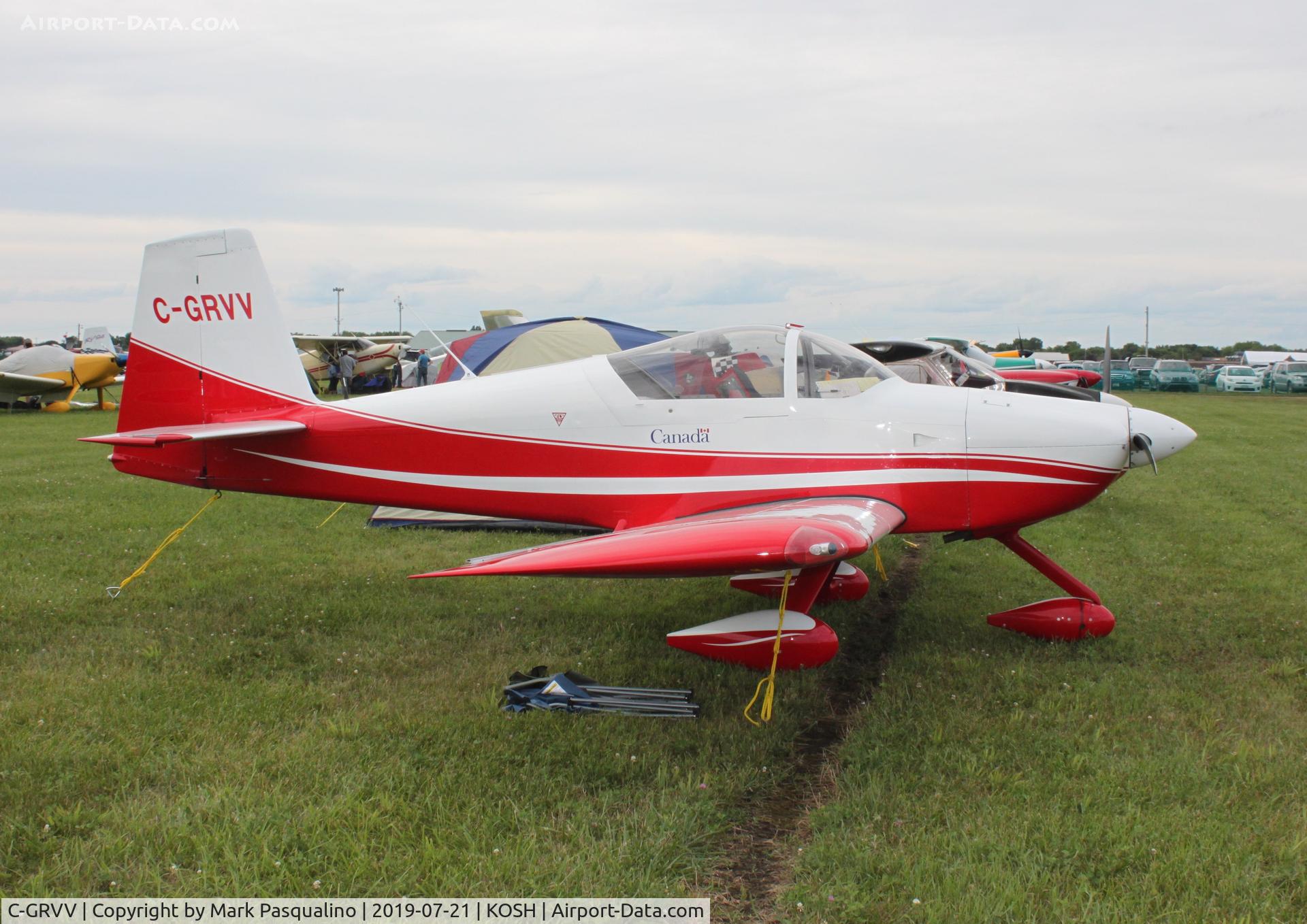 C-GRVV, 2006 Vans RV-7A C/N 7024, Vans RV-7A