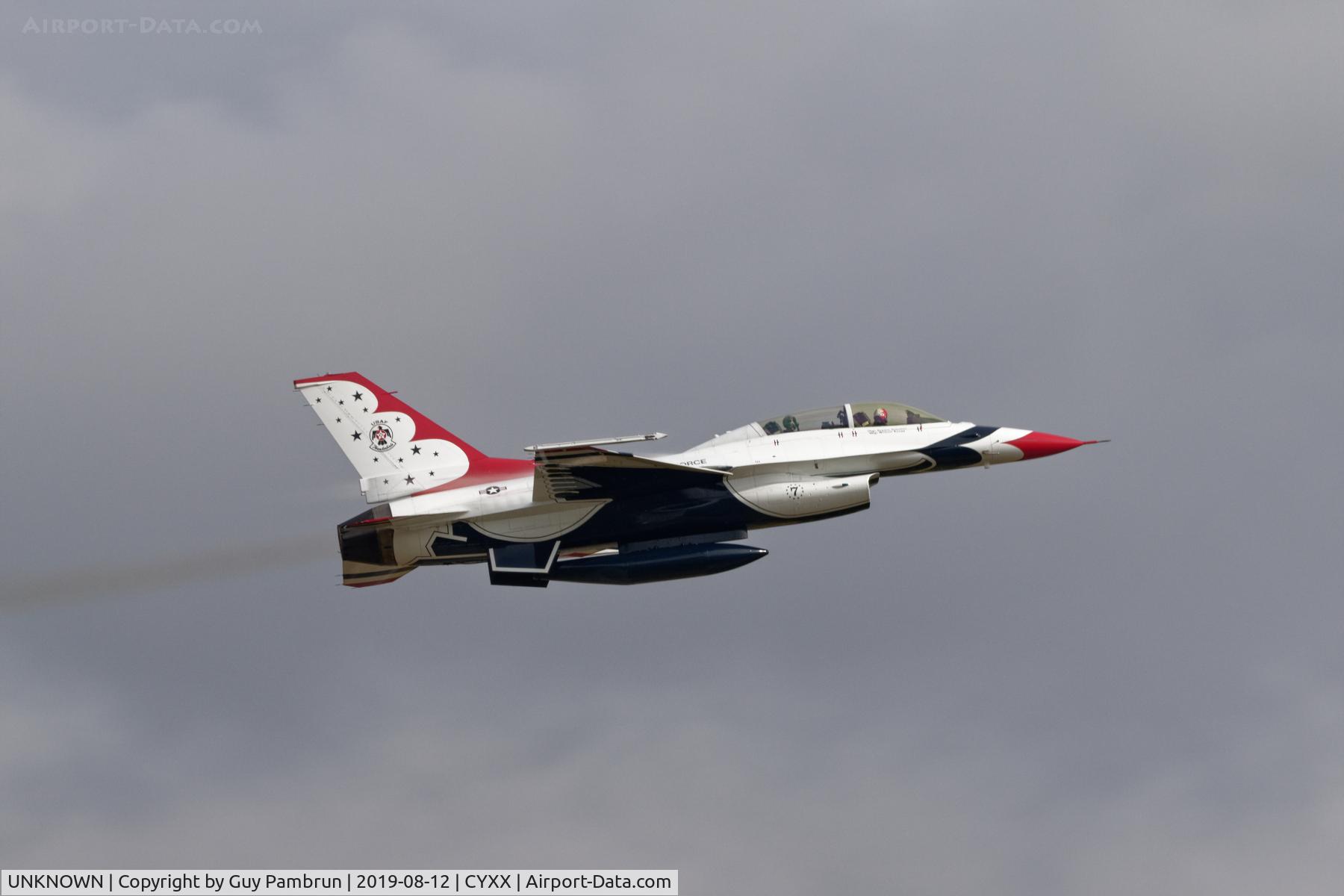 UNKNOWN, General Dynamics F-16C Fighting Falcon C/N Unknown, Departing Abbotsford Airshow 2019