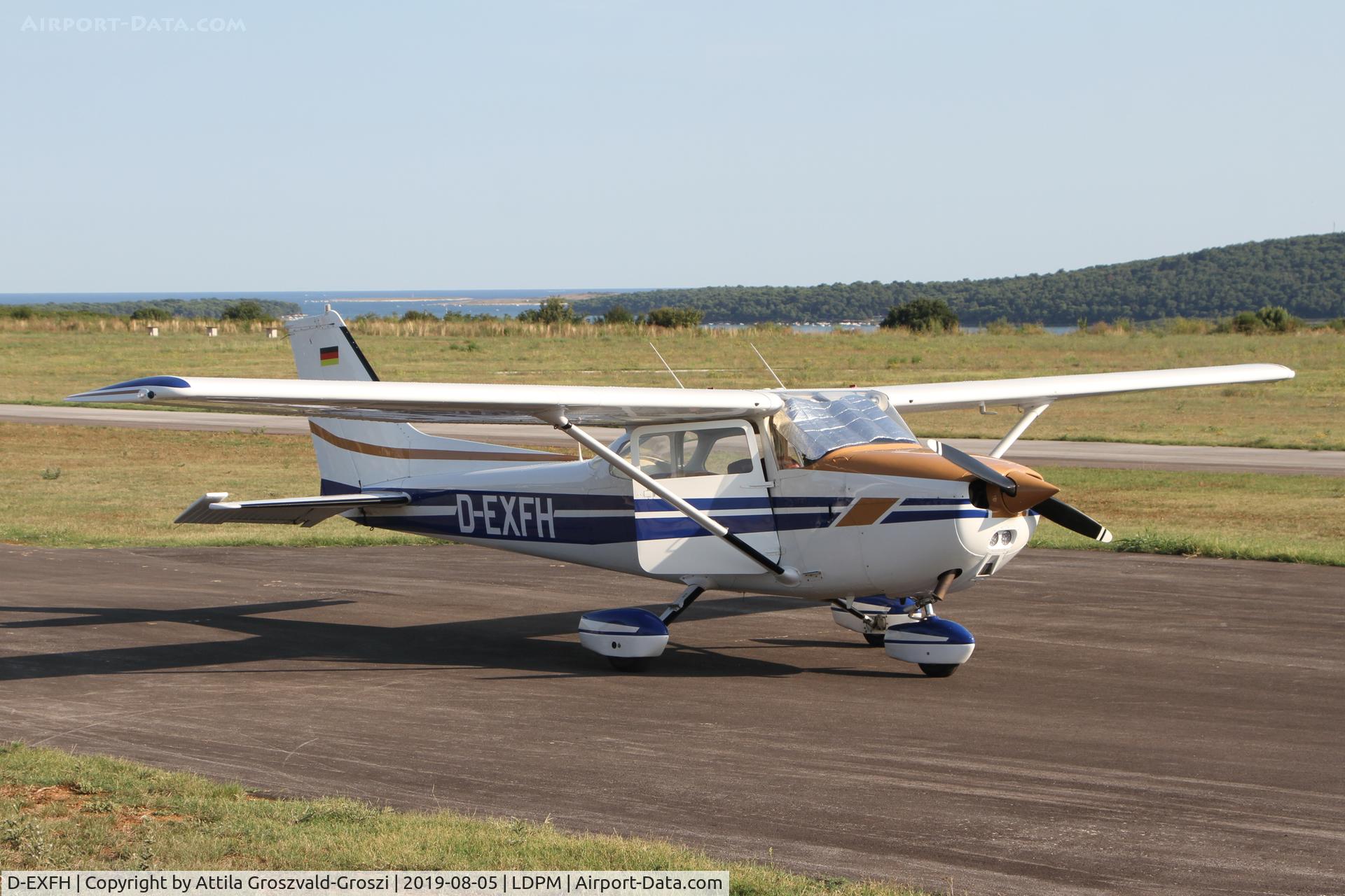 D-EXFH, 1979 Reims F172N Skyhawk C/N 1880, LDPM - Medulin Airport, Croatia