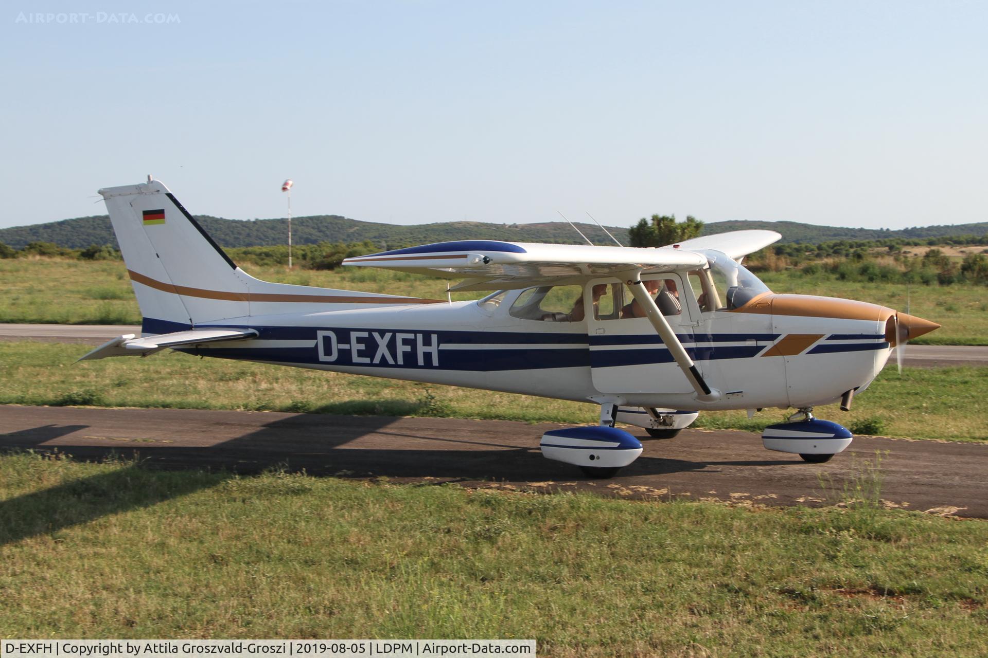 D-EXFH, 1979 Reims F172N Skyhawk C/N 1880, LDPM - Medulin Airport, Croatia