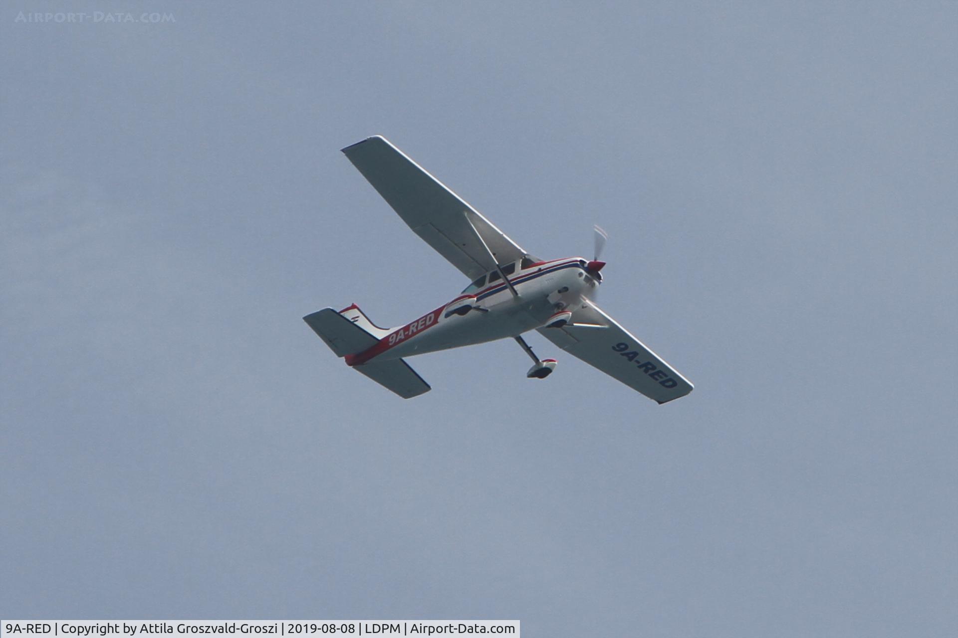 9A-RED, 1978 Reims F182Q C/N F1820085, LDPM - Medulin Airport, Croatia