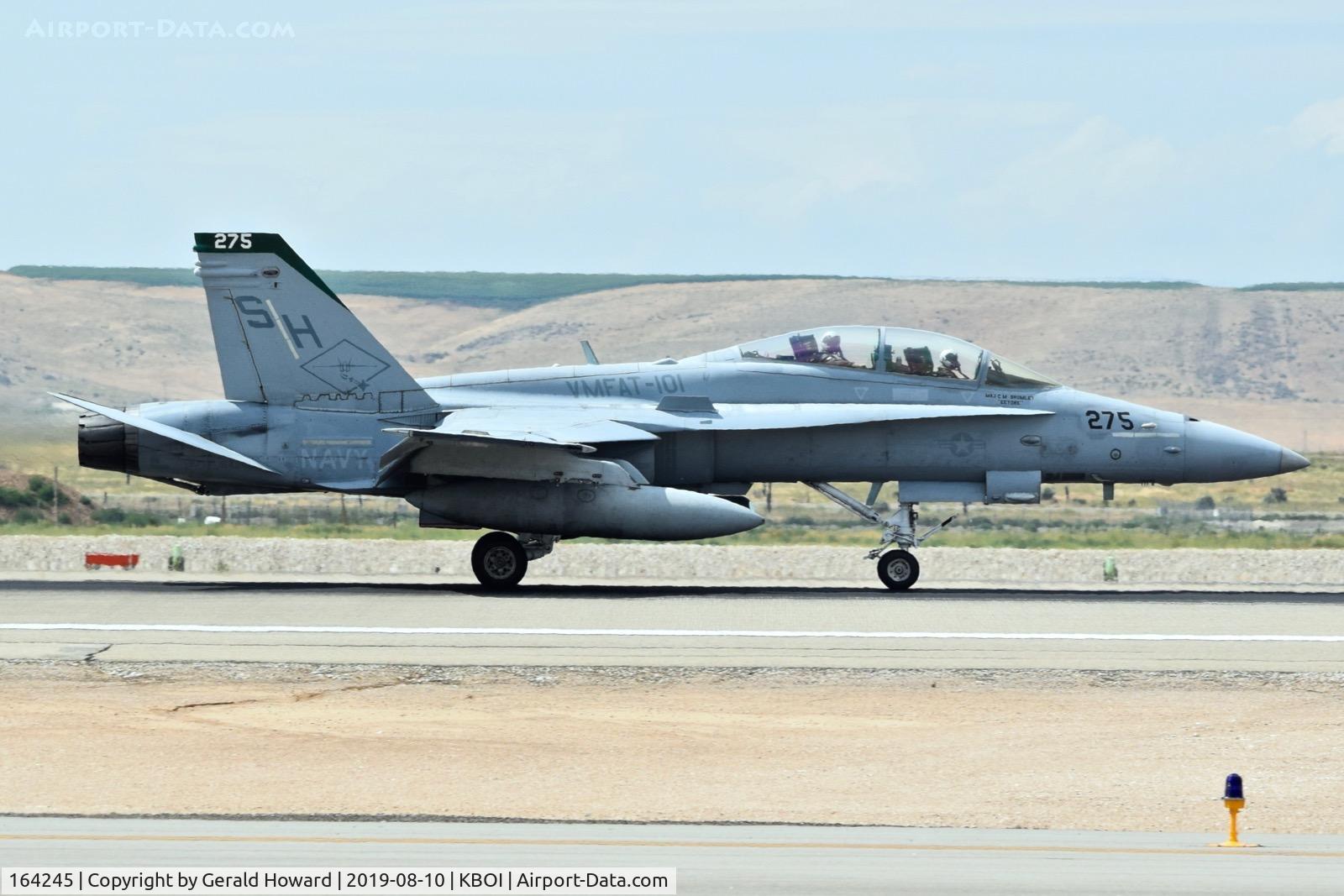 164245, 1991 McDonnell Douglas F/A-18D Hornet C/N 1008/D074, VMFAT-101 