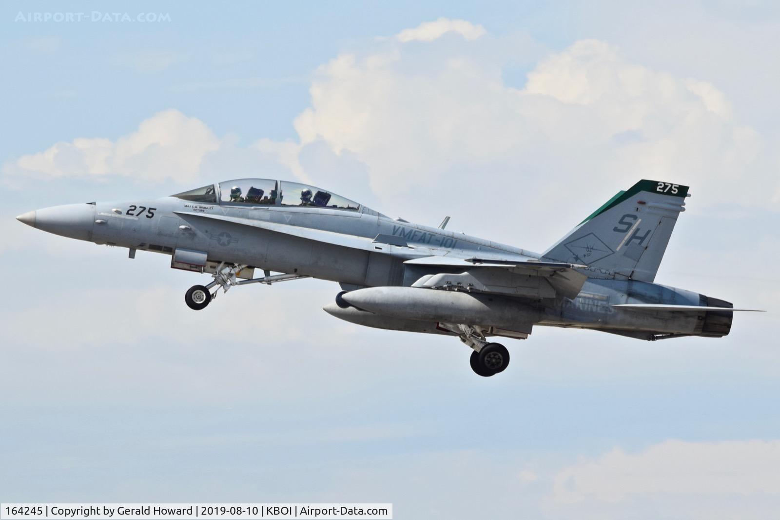 164245, 1991 McDonnell Douglas F/A-18D Hornet C/N 1008/D074, VMFAT-101 