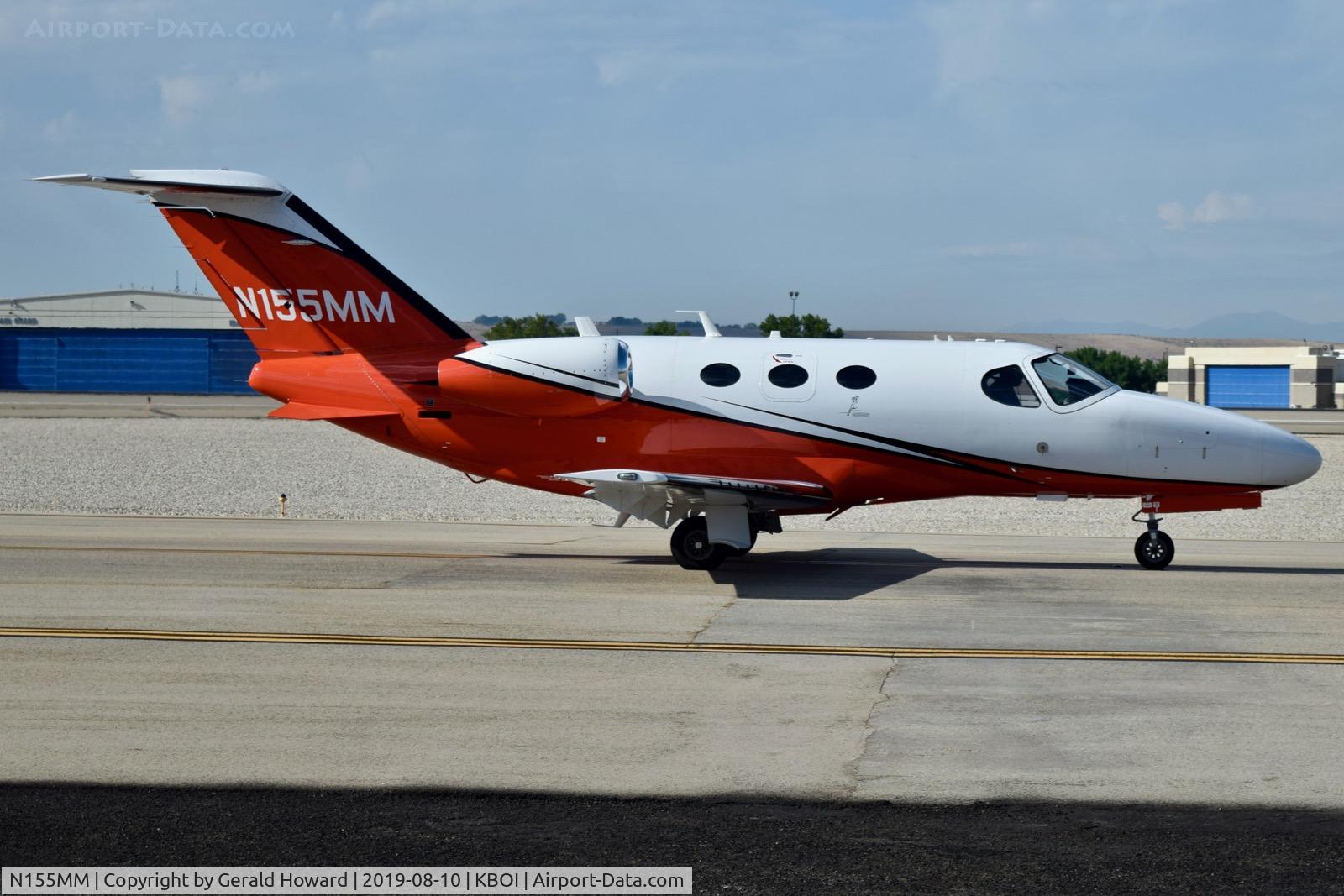 N155MM, 2014 Cessna 510 Citation Mustang C/N 510-0452, Taxiing on Alpha.