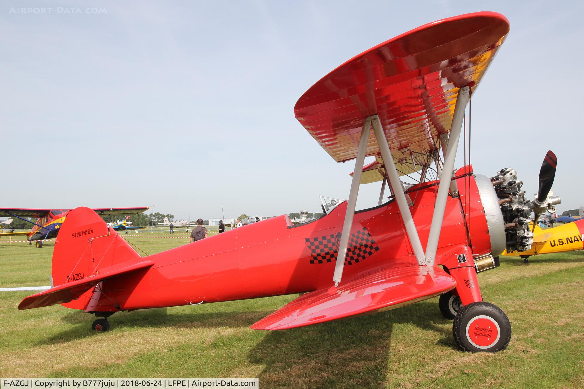 F-AZGJ, Boeing E75 C/N 75 SA 28, at Meaux Airshow