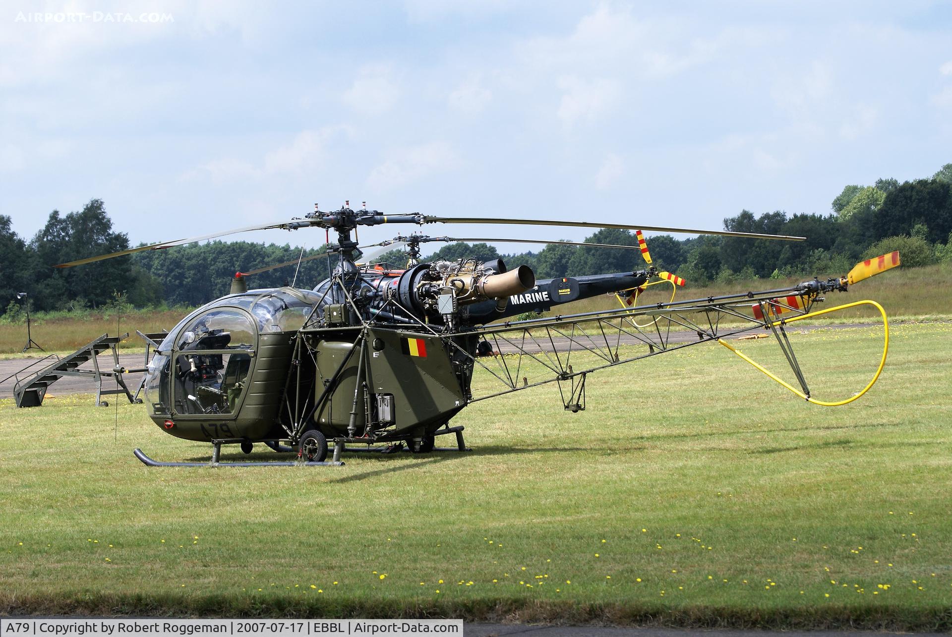 A79, Sud Aviation SA-318C Alouette II C/N 2138/C742/A214, OPEN DAY.