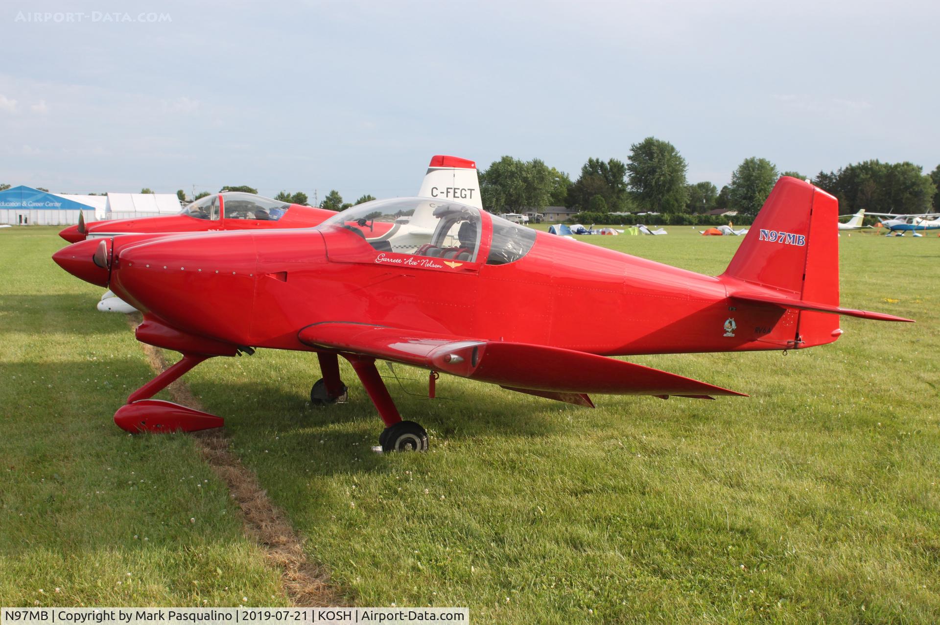 N97MB, 2004 Vans RV-6A C/N 60142, Vans RV-6A