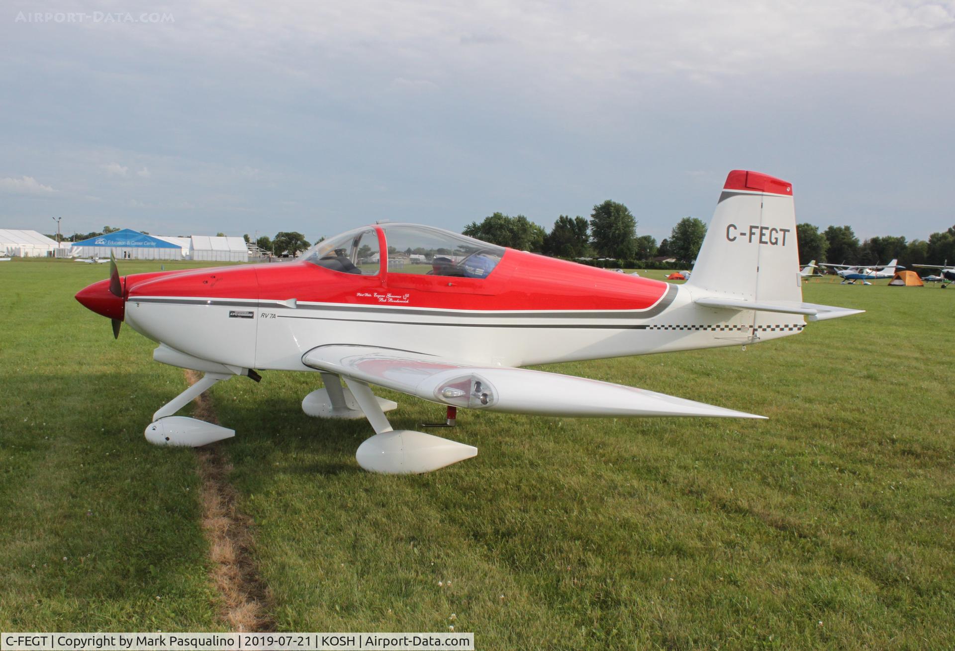 C-FEGT, 2013 Vans RV-7A C/N 73862, Vans RV-7A