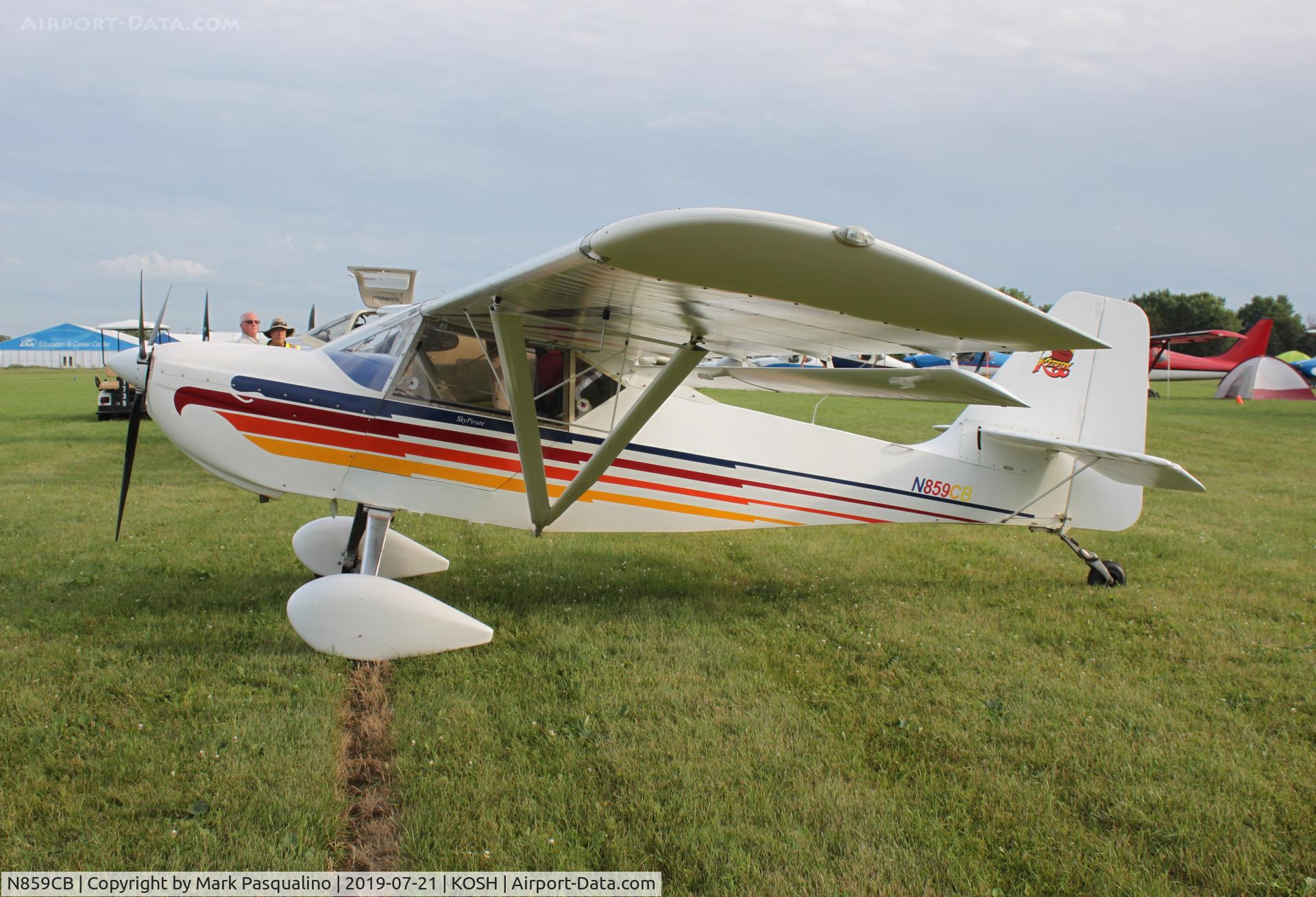 N859CB, 2006 Skystar Kitfox Series 5 C/N S97110132, Kitfox Series 5