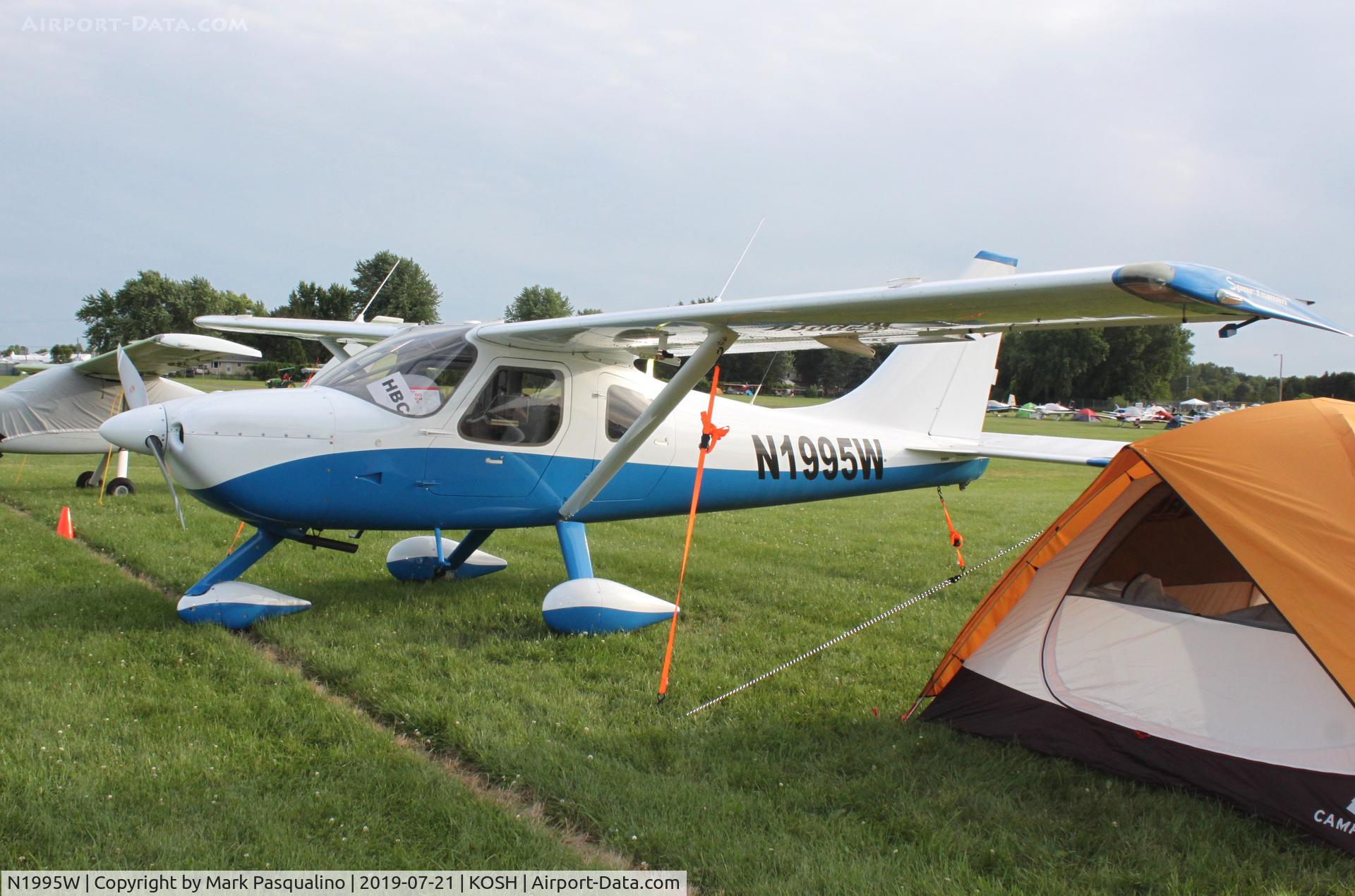 N1995W, 2017 Glasair GS-2 Sportsman C/N 7460, Glasair Sportsman GS-2