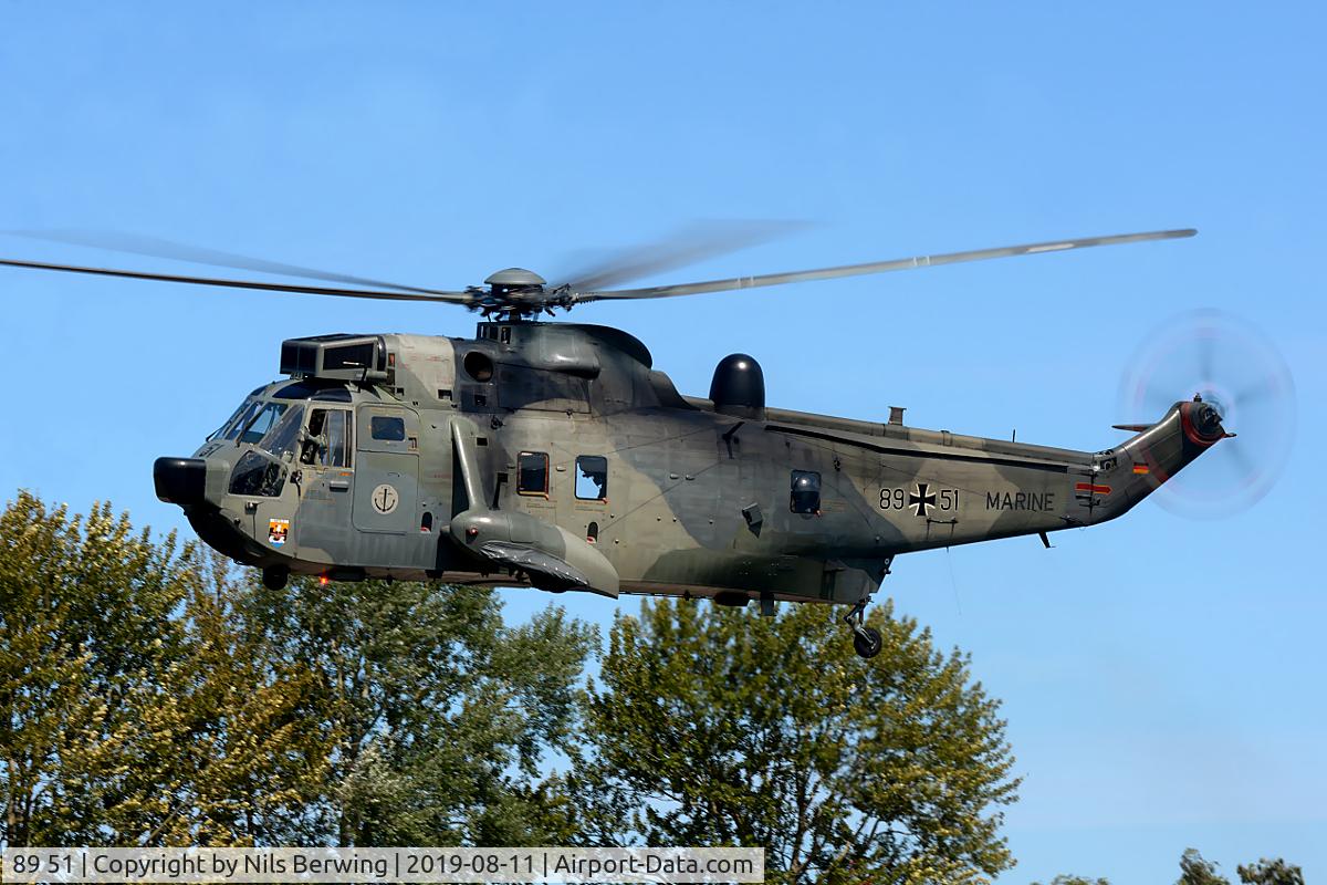 89 51, Westland Sea King Mk.41 C/N WA745/58, At Hohe Düne Naval Base