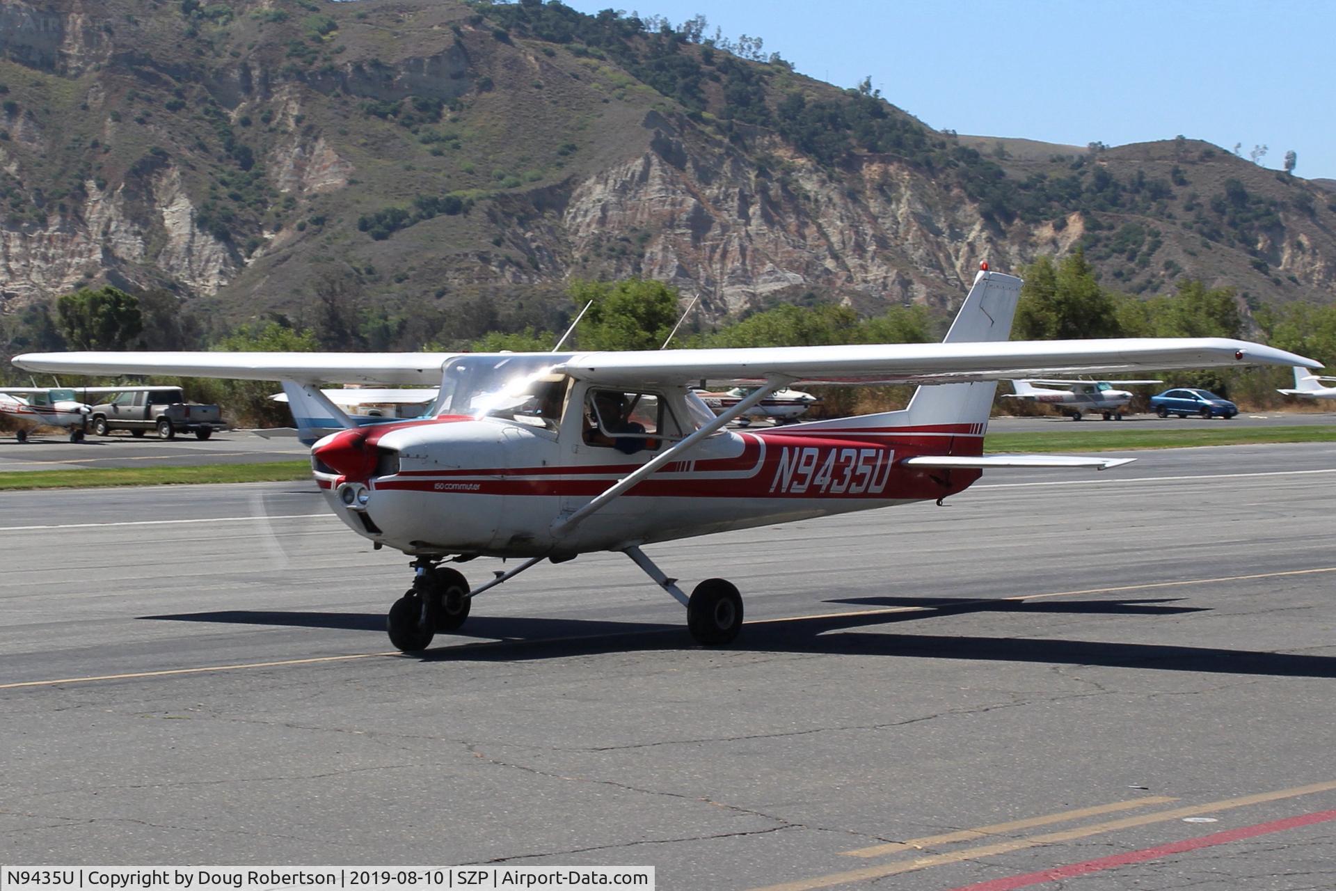 N9435U, 1976 Cessna 150M C/N 15078383, 1976 Cessna 150M, Continental O-200 100 Hp, taxi back