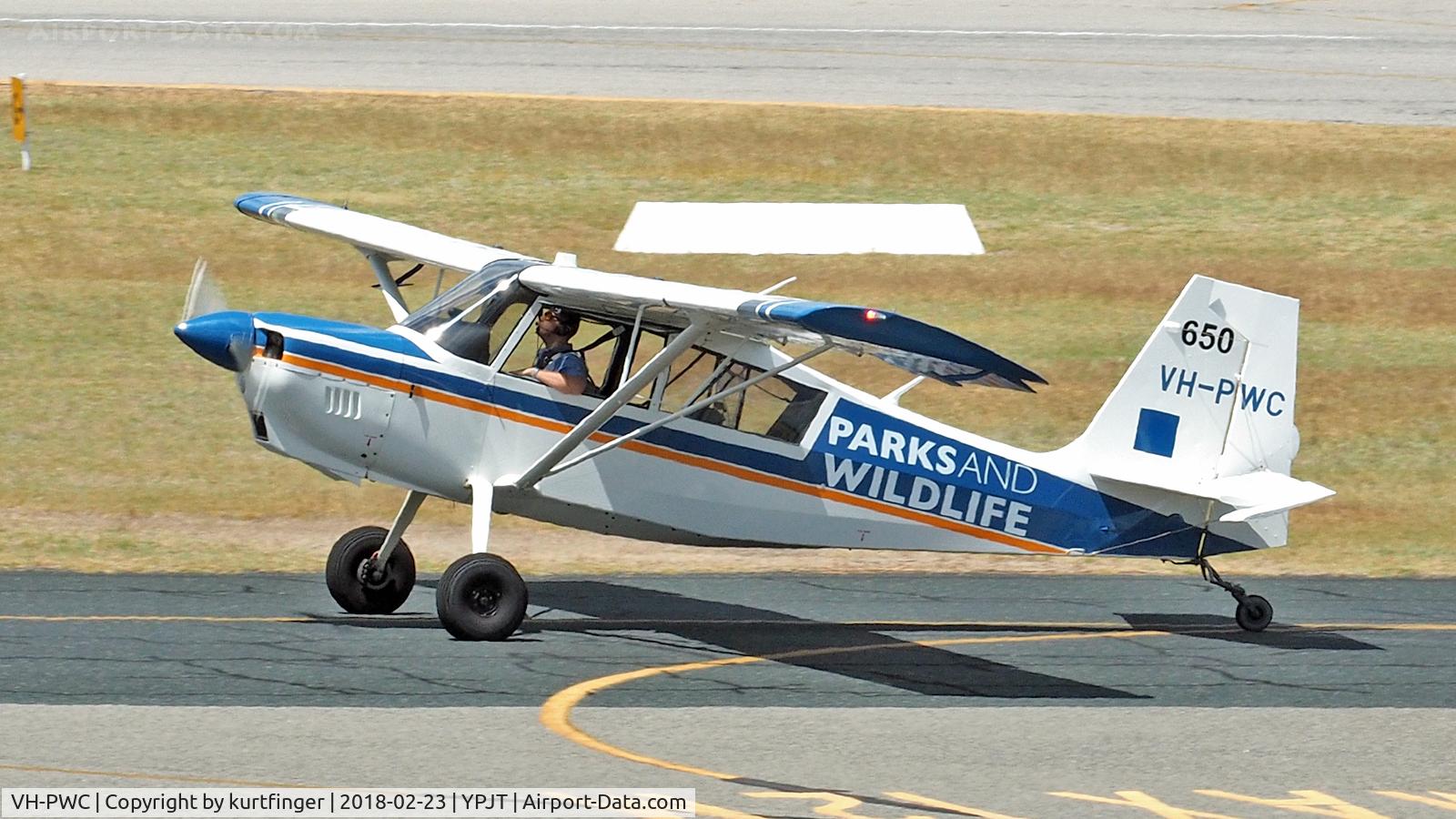 VH-PWC, 2016 American Champion 8GCBC Scout Scout C/N 580-2016, American Champion Aircraft Corp model 8GCBC Scout, YPJT 230218.