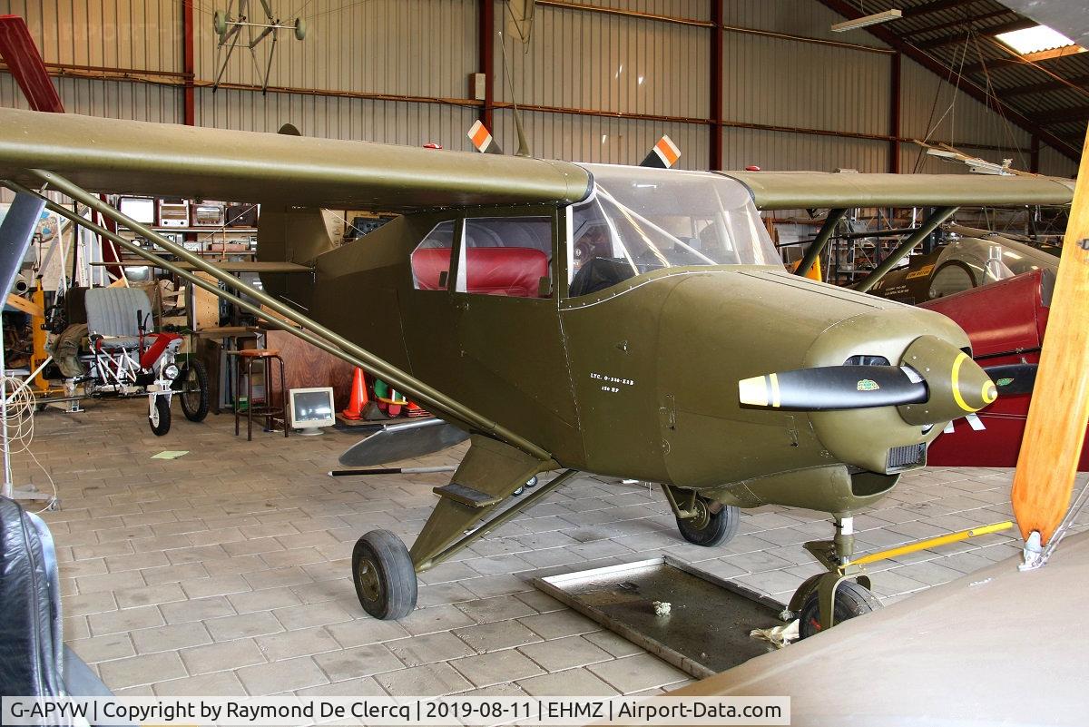G-APYW, 1957 Piper PA-22-150 Tri Pacer C/N 22-4994, Former G-APYW preserved at gyrocopter museum Midden Zeeland.