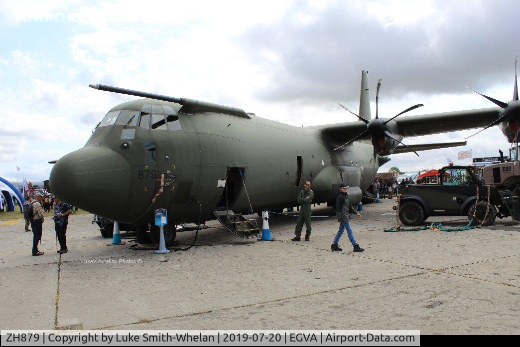 ZH879, 1998 Lockheed Martin C-130J-30 Hercules C.4 C/N 382-5463, At RIAT 2019