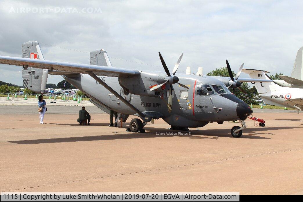 1115, PZL-Mielec M-28B1R Bryza 1R C/N AJG001-06, At RIAT 2019