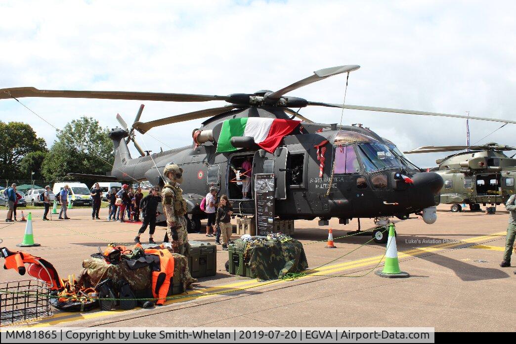 MM81865, 2015 AgustaWestland HH-101A Caesar C/N 50258/CSAR02, At RIAT 2019