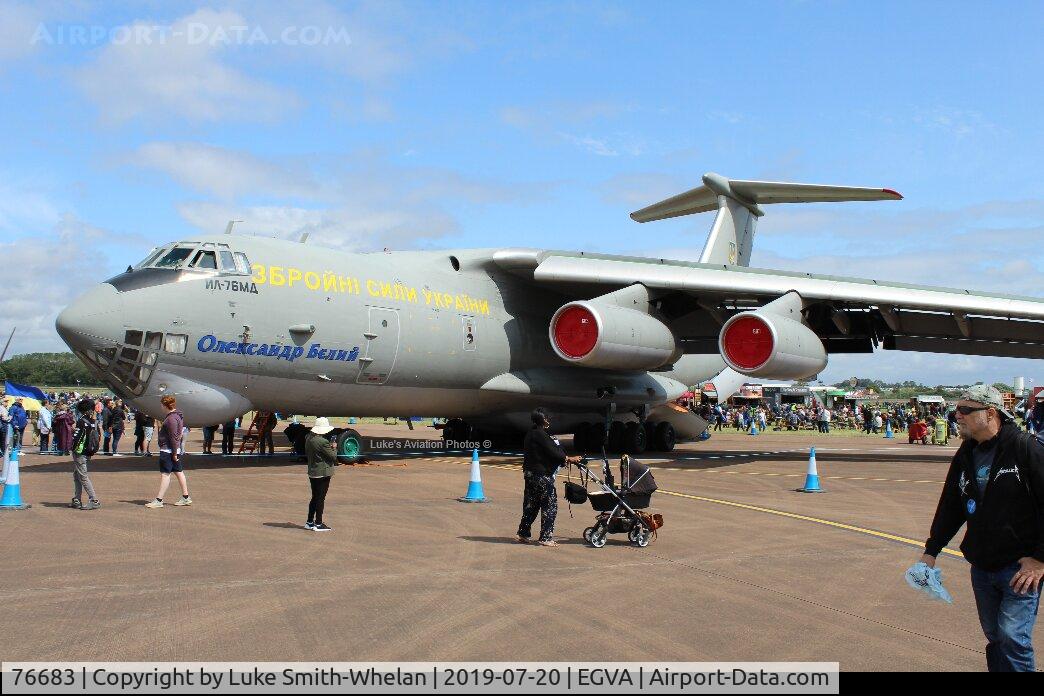 76683, Ilyushin IL-76MD C/N 0063468029, At RIAT 2019