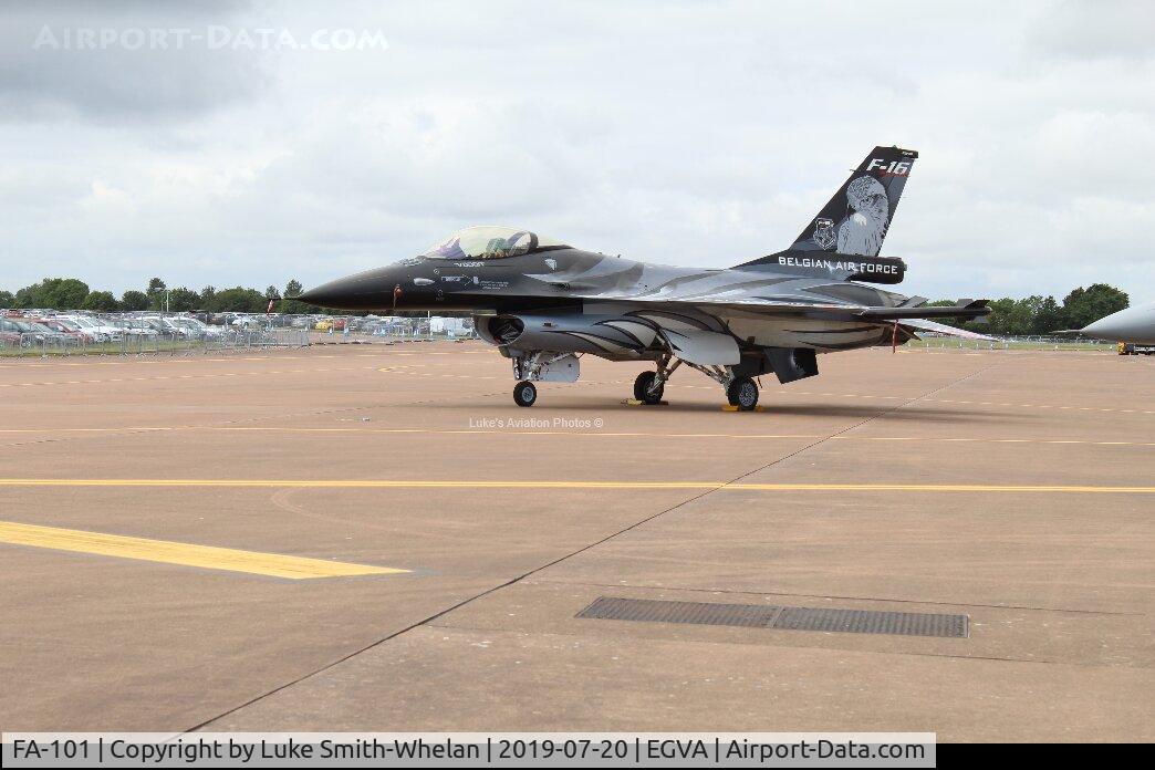 FA-101, SABCA F-16AM Fighting Falcon C/N 6H-101, At RIAT 2019