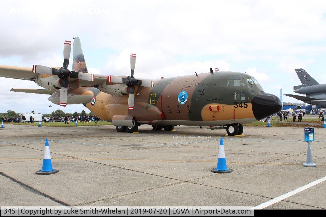 345, 1979 Lockheed C-130H Hercules C/N 382-4813, At RIAT 2019