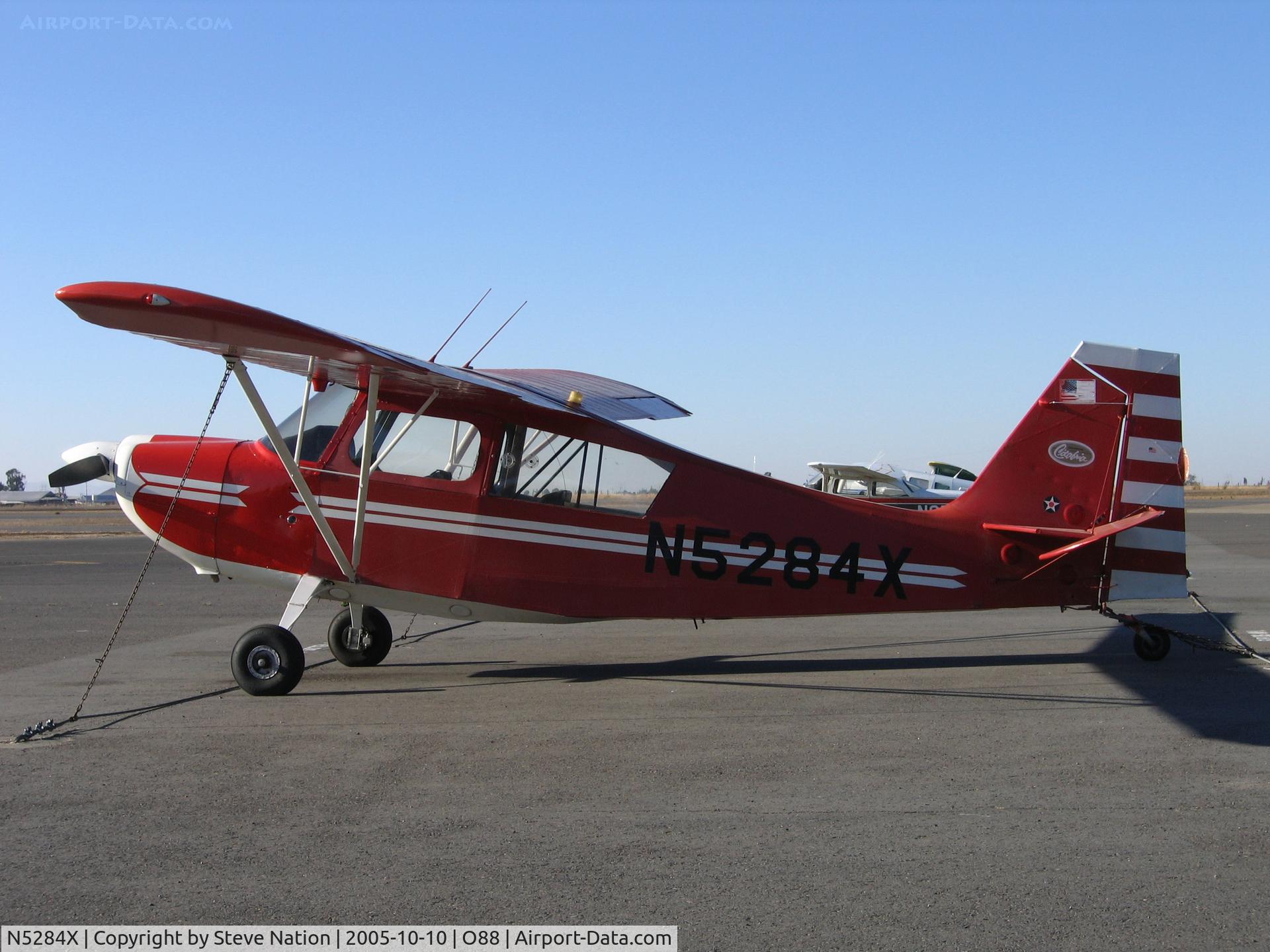 N5284X, 1969 Champion 7KCAB C/N 218, 1979 Champion 7KCAB at Rio Vista, CA