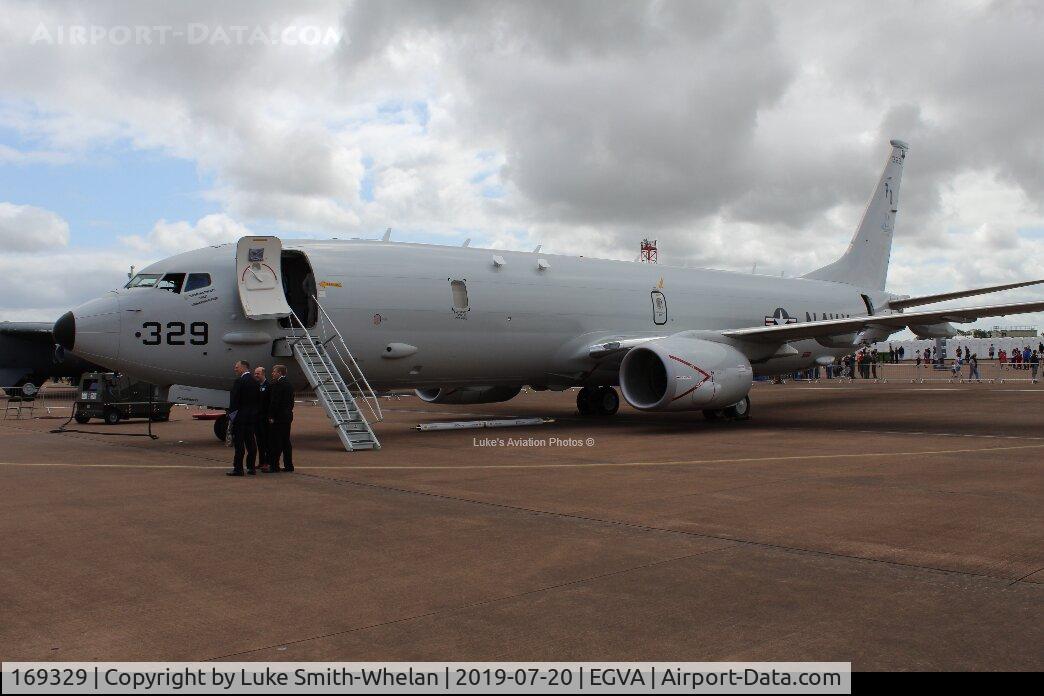 169329, 2017 Boeing P-8A Poseidon C/N 62295, At RIAT 2019