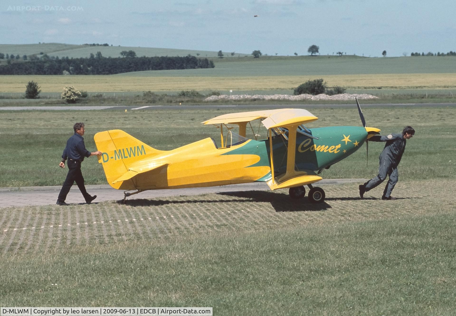 D-MLWM, Funk Aircraft Company FK-12 Comet C/N 67, Ballenstedt 13.6.2009