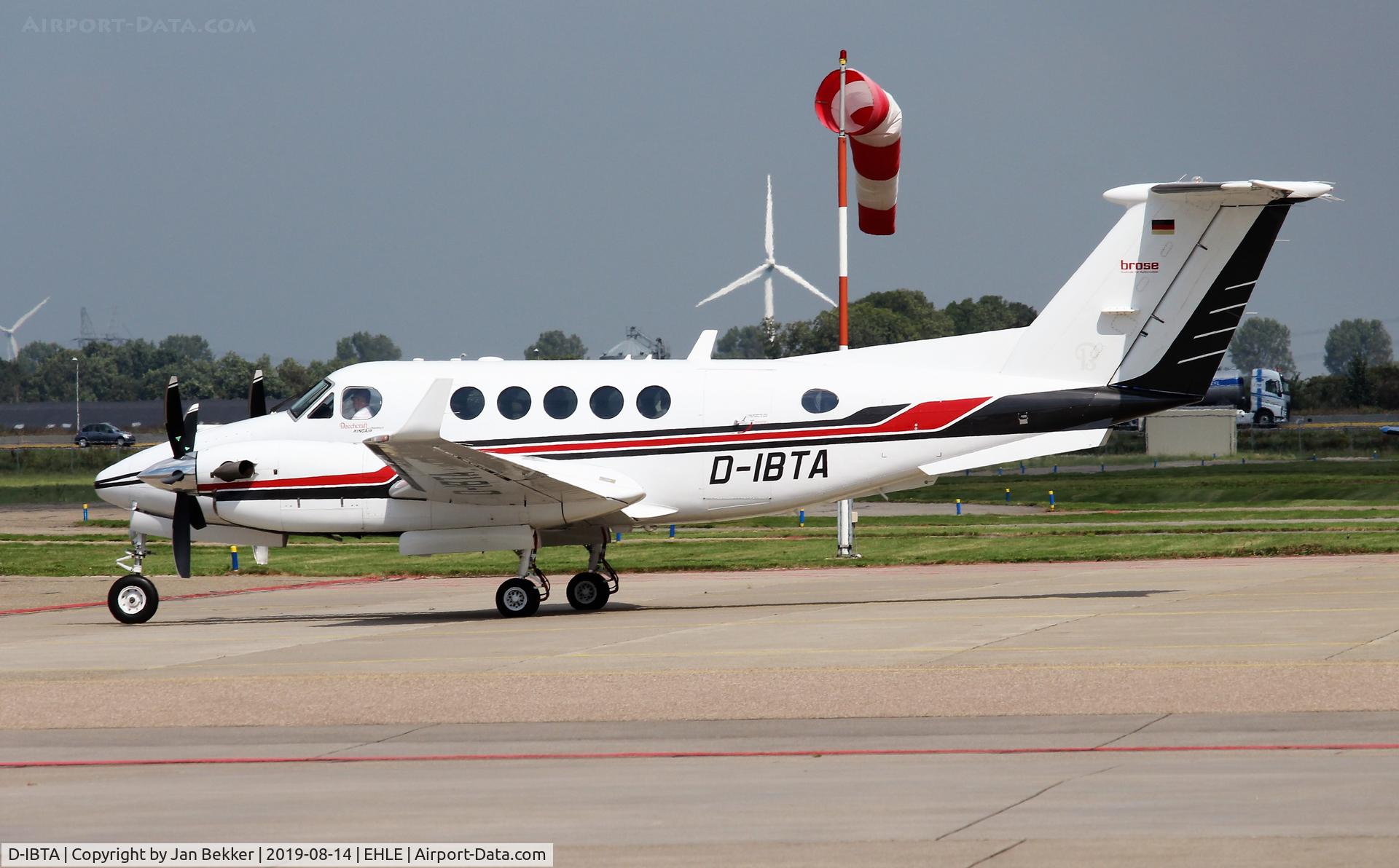 D-IBTA, 2009 Hawker Beechcraft B200GT King Air C/N BY-75, Lelystad Airport