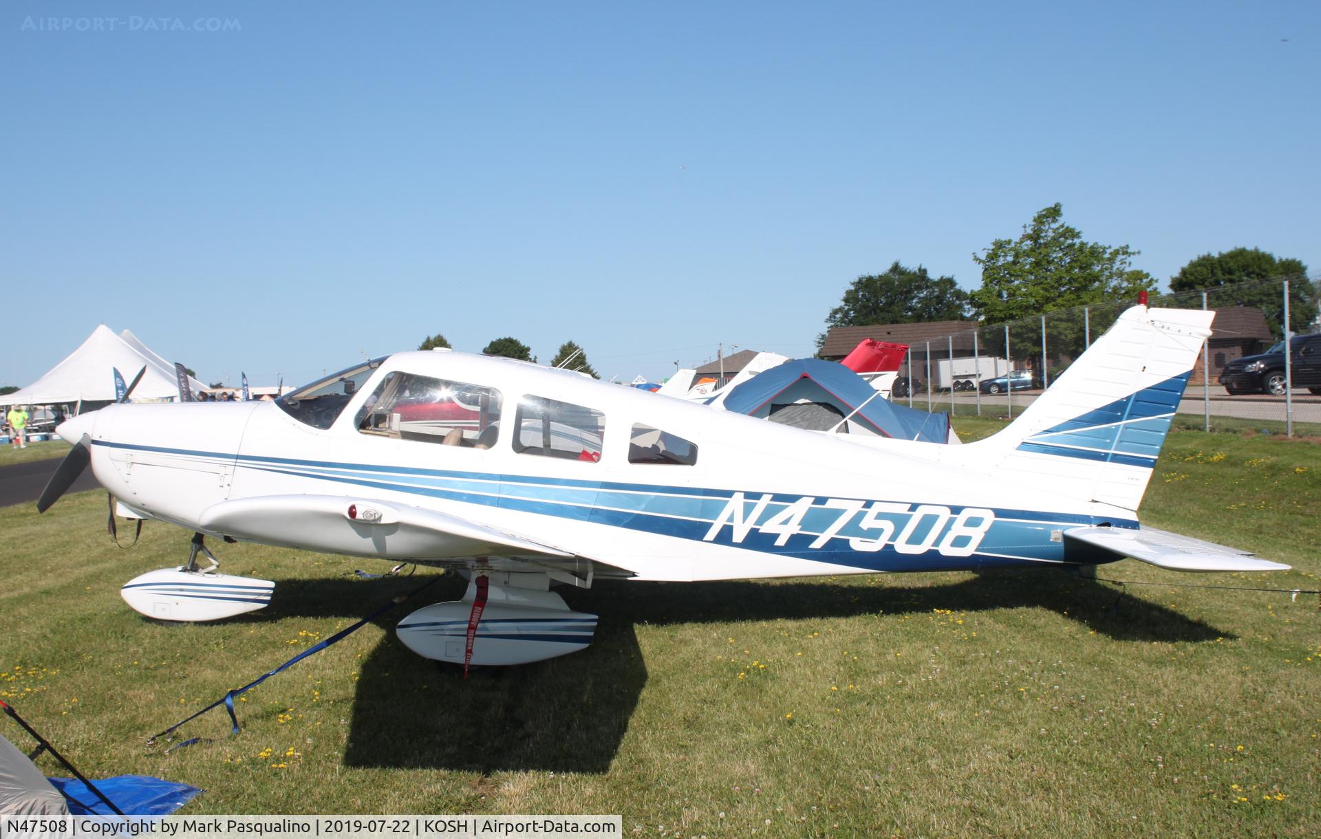N47508, 1977 Piper PA-28-161 C/N 28-7816086, Piper PA-28-161