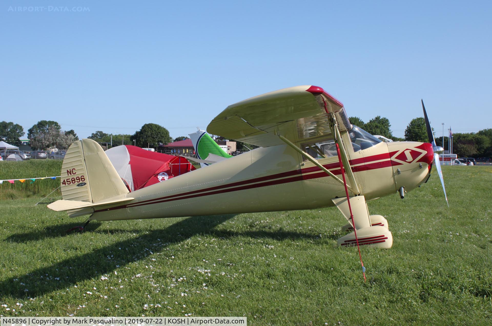 N45896, 1946 Luscombe 8A C/N 2423, Luscombe 8A