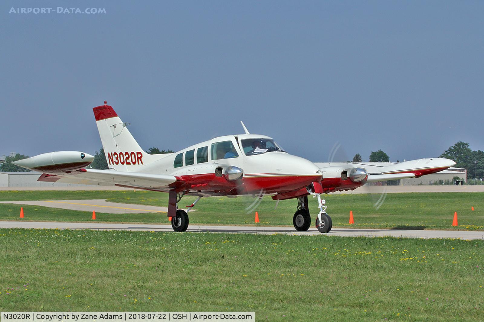 N3020R, 1962 Cessna 320A Skyknight C/N 320A0020, 2018 EAA AirVenture - Oshkosh. Wisconsin