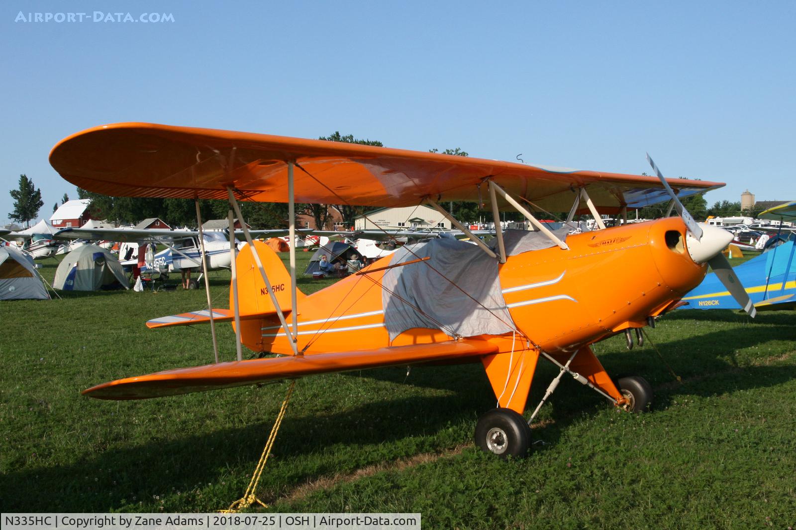 N335HC, Hatz Classic C/N 022, 2018 EAA AirVenture - Oshkosh. Wisconsin