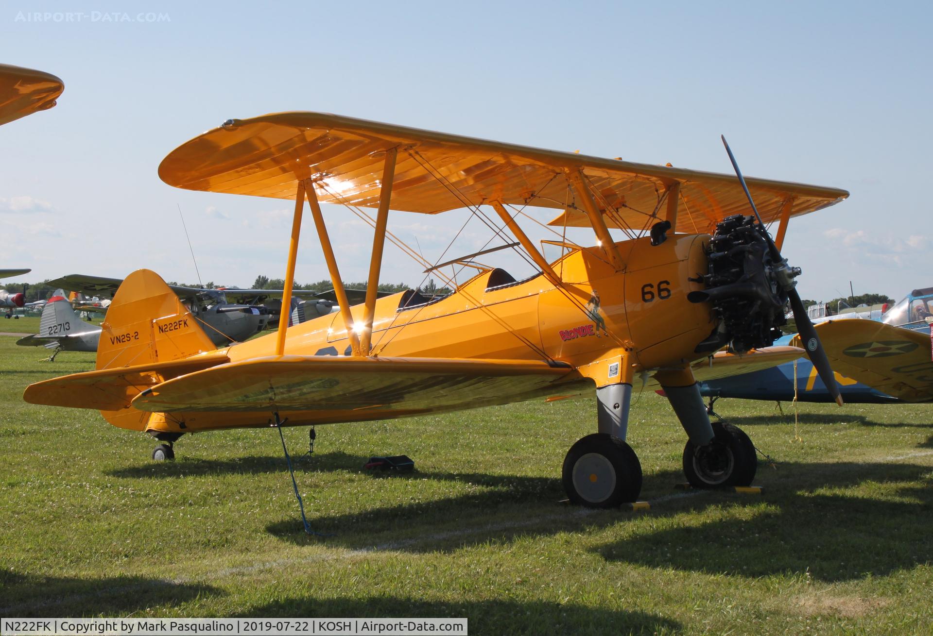 N222FK, 1943 Boeing A75 C/N 75-4559, Stearman